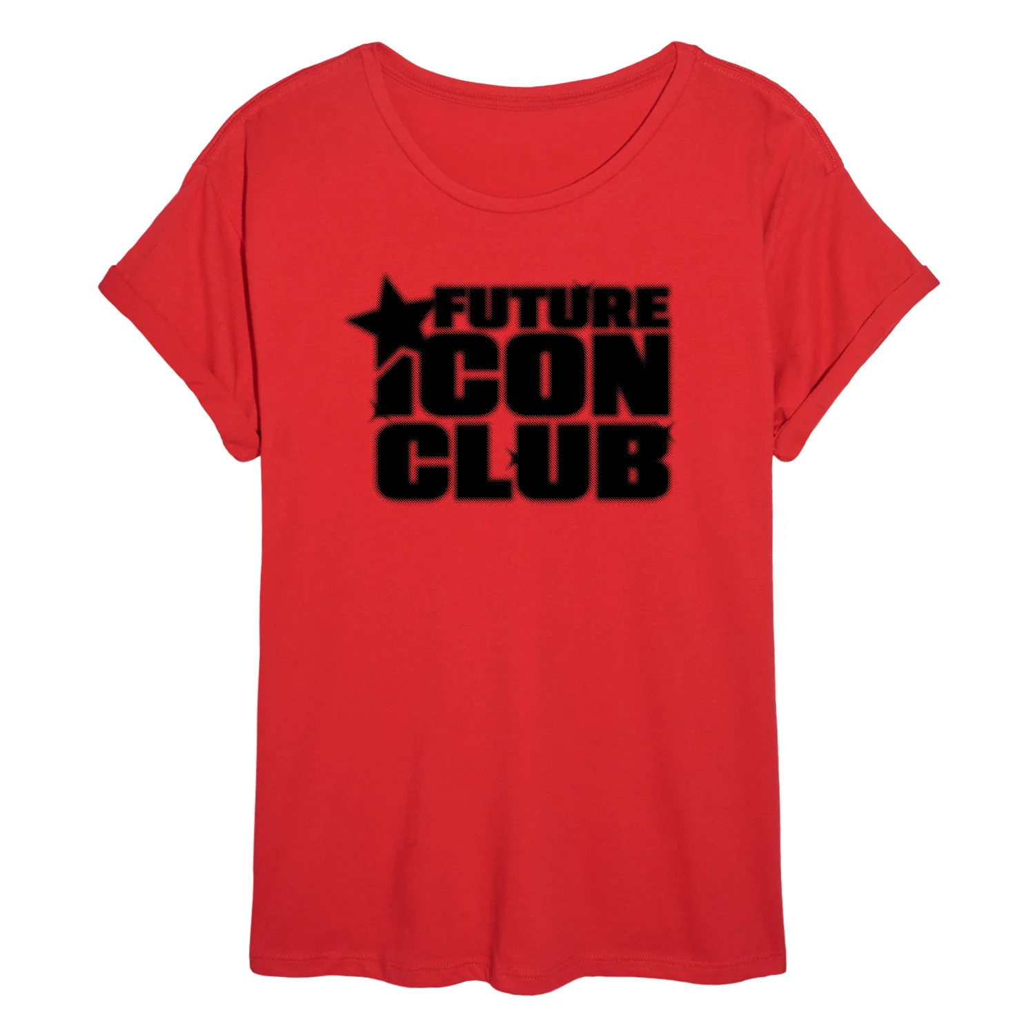 Instant Message - Future Icon Club - Women's Oversized Graphic T-Shirt - Image 3