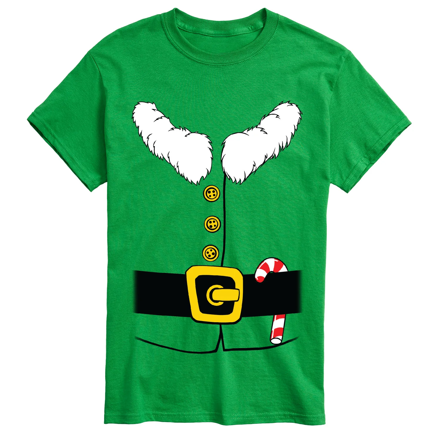 Instant Message - Elf Suit - Men's Short Sleeve Graphic T-shirt - Image 2