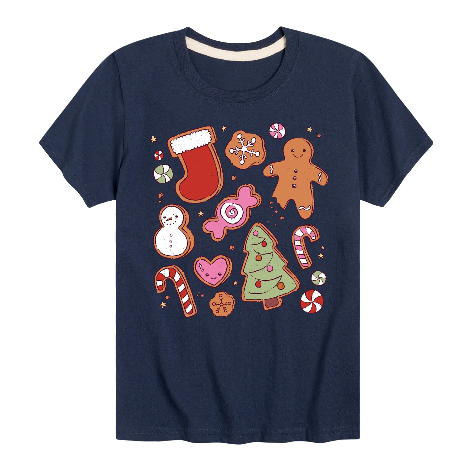 Instant Message - Kawaii Christmas Treats - Toddler And Youth Short Sleeve Graphic T-Shirt - Image 7