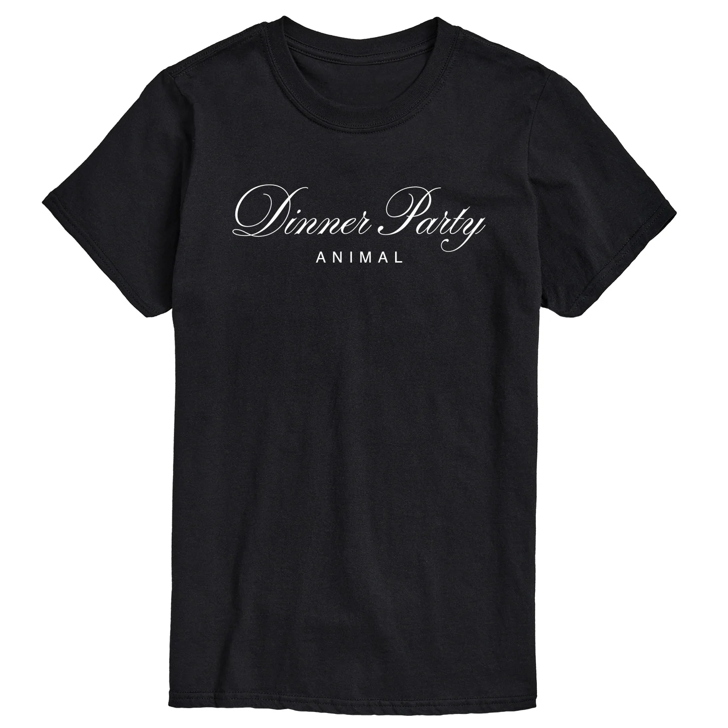 Instant Message - Dinner Party Animal - Men's Short Sleeve Graphic T-Shirt - Image 8