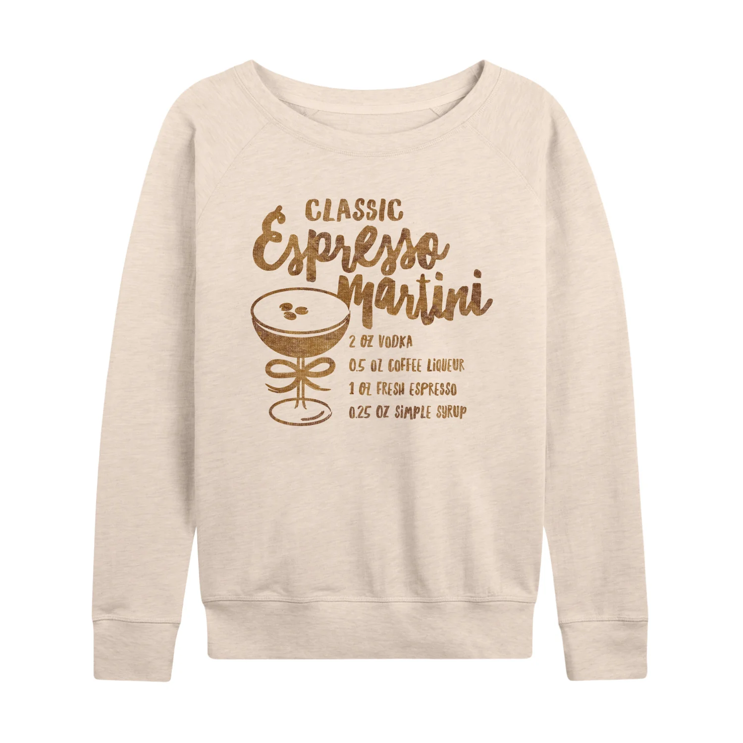 Instant Message - Espresso Martini - Women's French Terry Long Sleeve Shirt