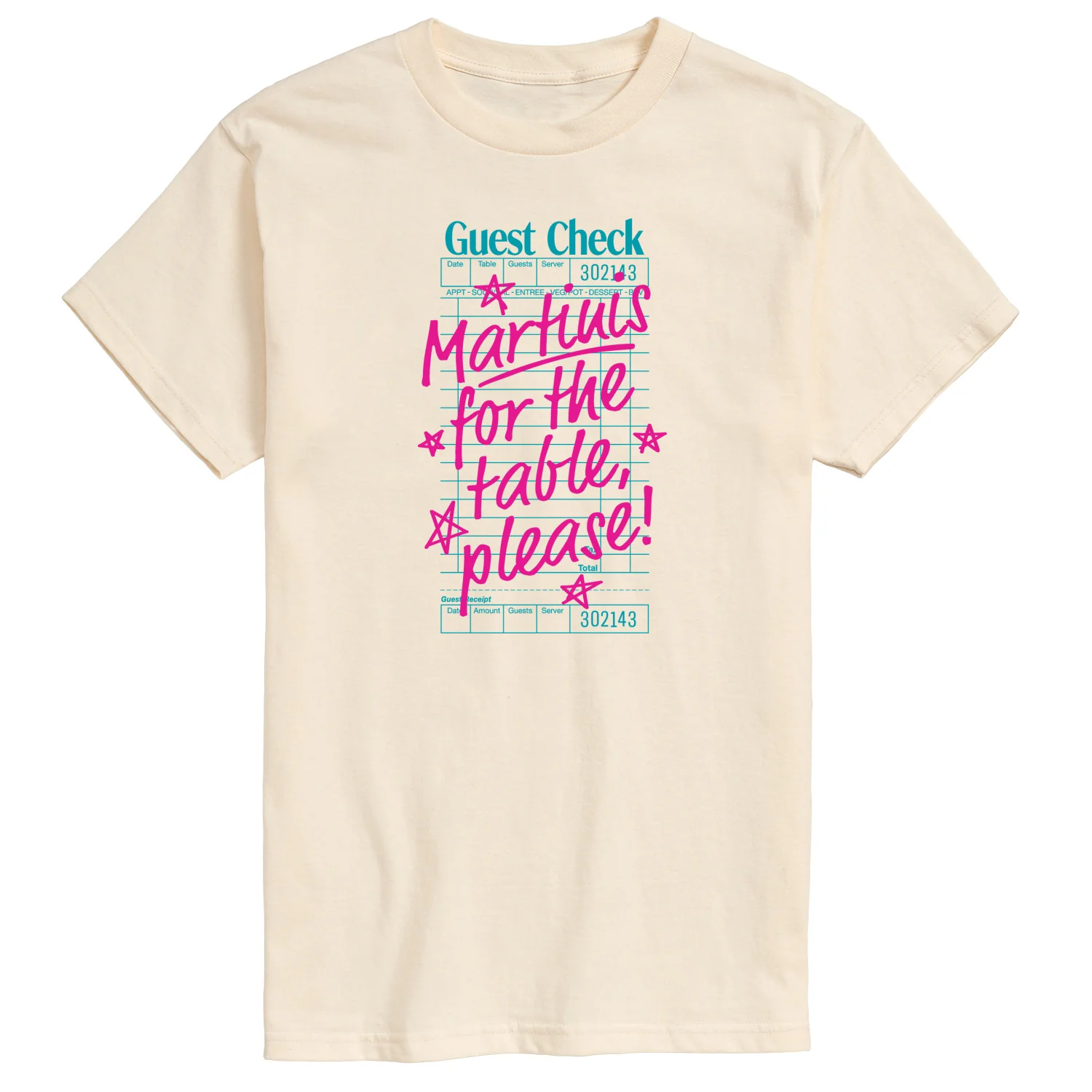 Instant Message - Martini Check - Men's Short Sleeve Graphic T-Shirt - Image 2