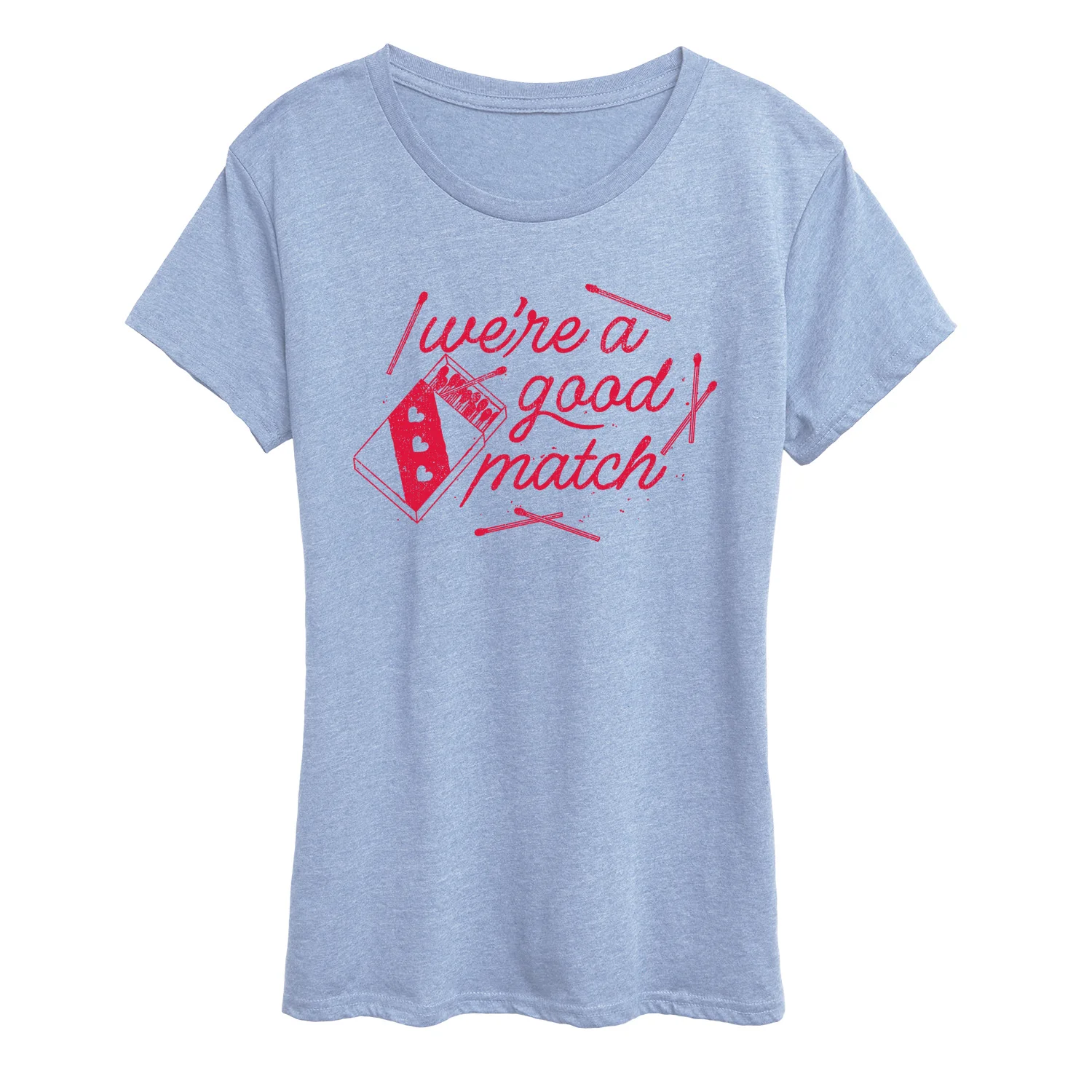 Instant Message - Good Match - Women's Short Sleeve Graphic T-Shirt - Image 3