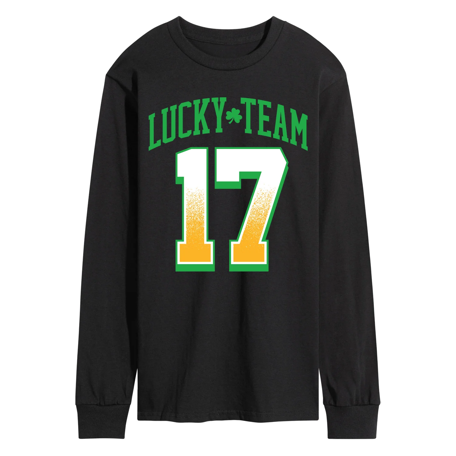 Instant Message - Lucky Team 17 - Men's Long Sleeve Graphic T-Shirt - Image 3