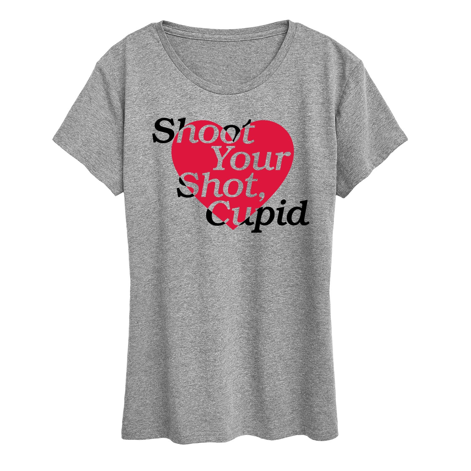 Instant Message - Shoot Your Shot Cupid - Women's Short Sleeve Graphic T-Shirt - Image 3