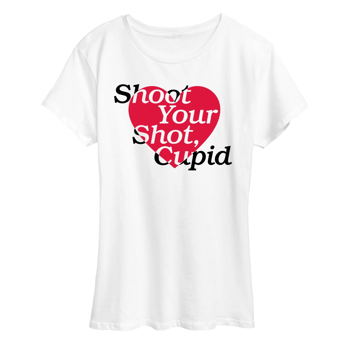 Instant Message - Shoot Your Shot Cupid - Women's Short Sleeve Graphic T-Shirt - Image 6