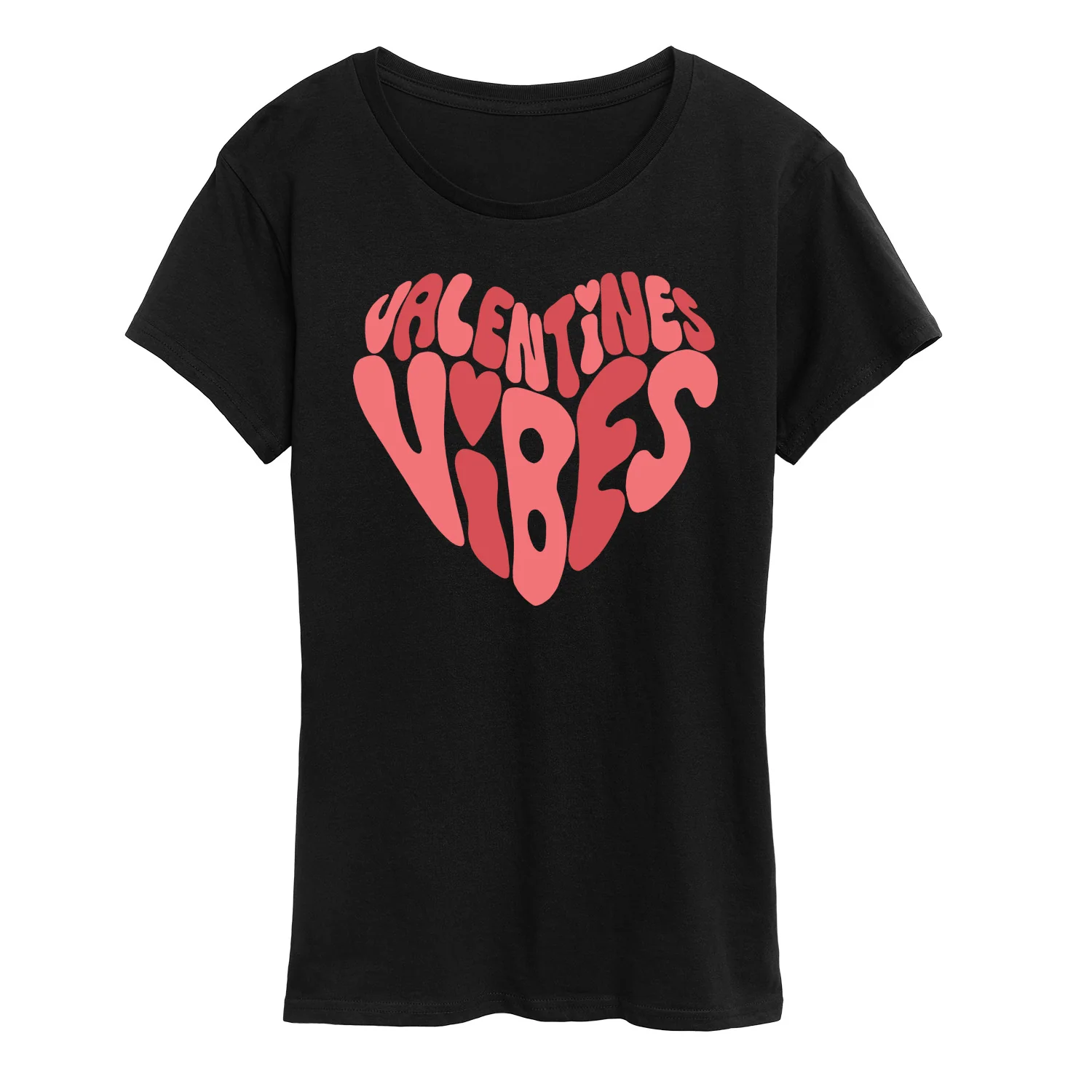 Instant Message - Valentines Vibes - Women's Short Sleeve Graphic T-Shirt