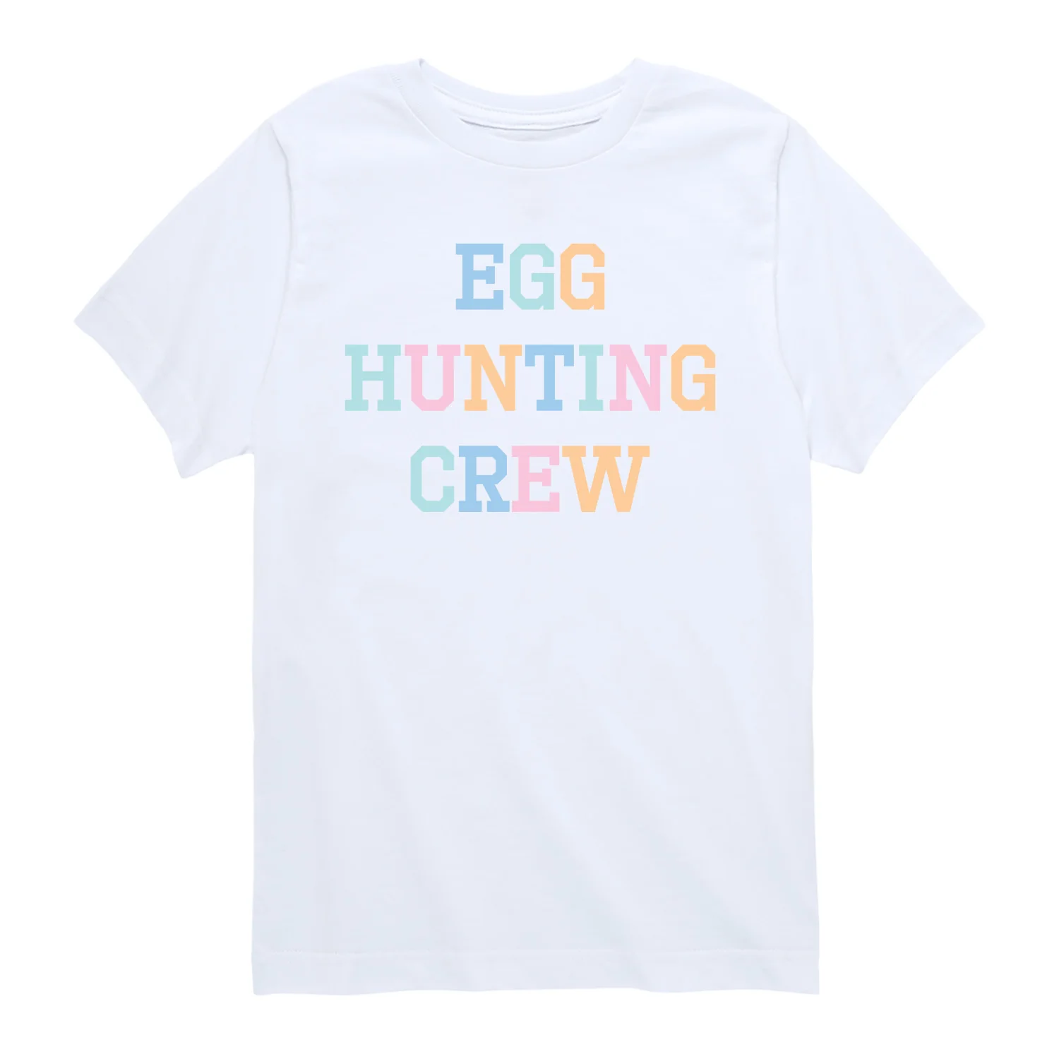 Instant Message - Egg Hunting Crew - Youth Boys Short Sleeve Graphic T-Shirt - Image 4