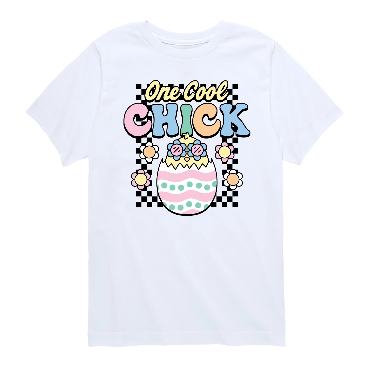 Instant Message - One Cool Chick - Youth Boys Short Sleeve Graphic T-Shirt