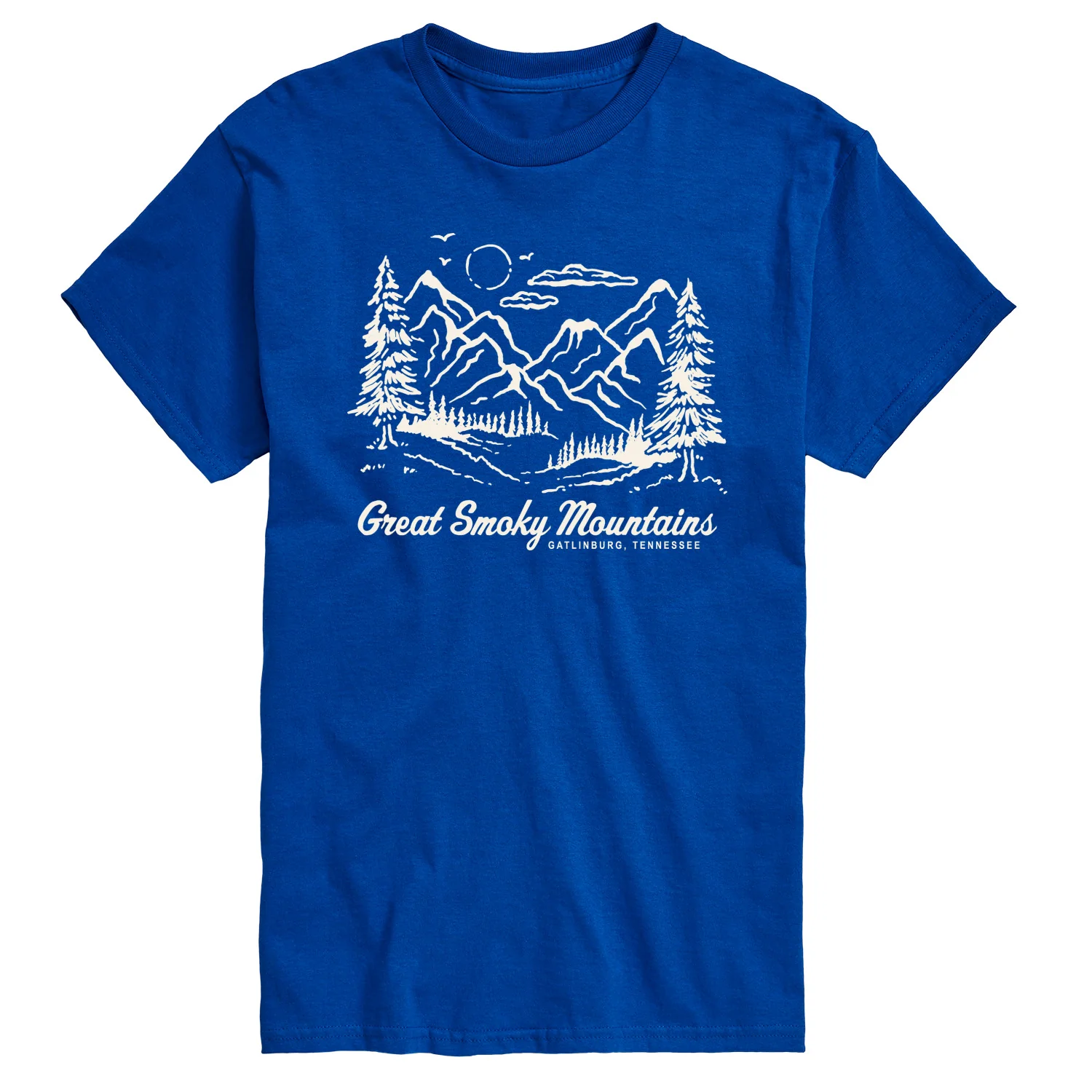 Instant Message - Smoky Mountains TN - Men's Short Sleeve Graphic T-Shirt