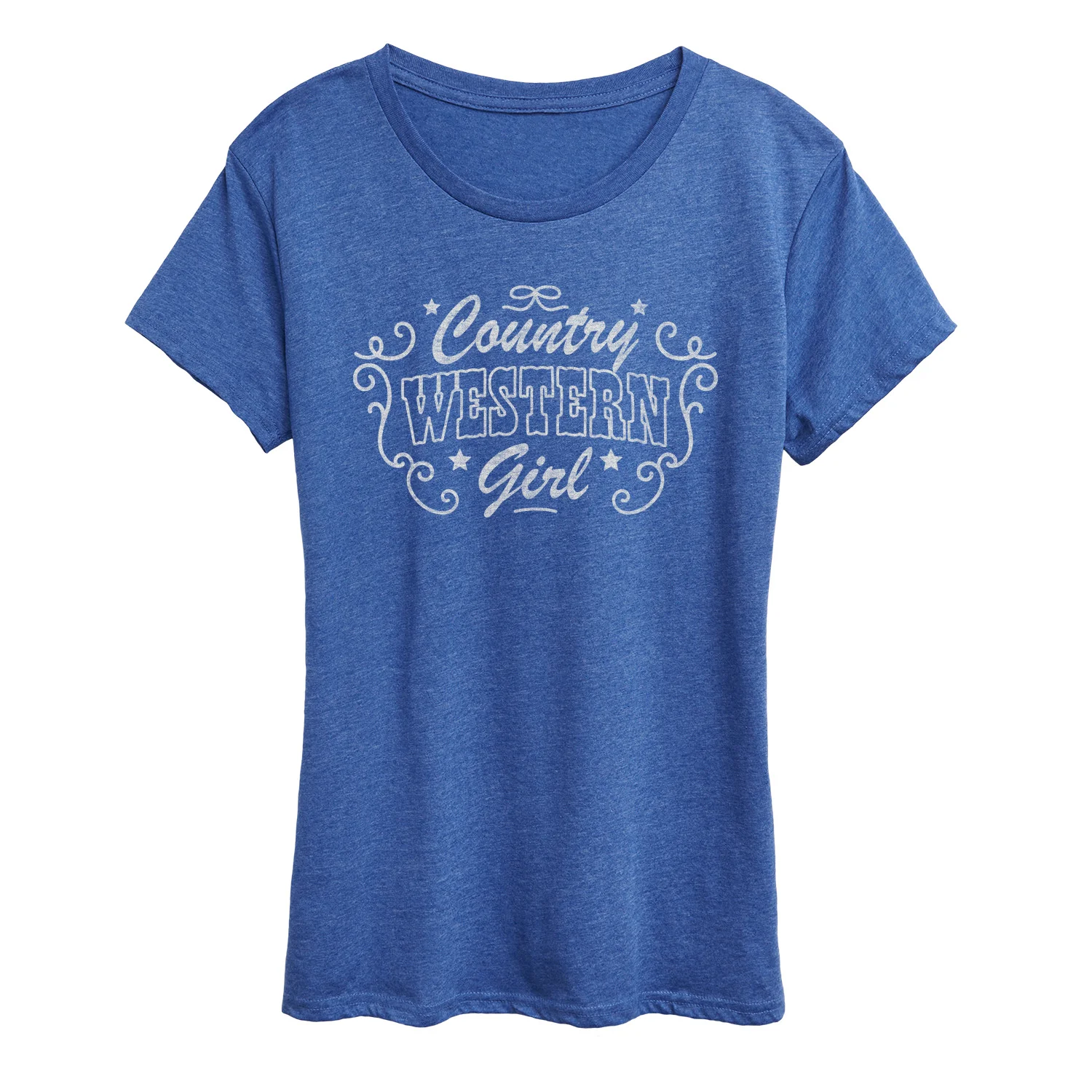 Instant Message - Country Western Girl - Women's Short Sleeve Graphic T-Shirt - Image 7