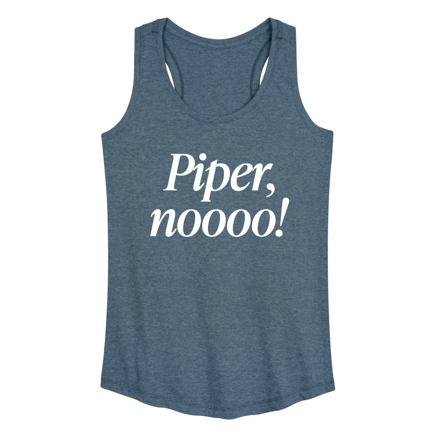 Instant Message - Piper No - Women's Racerback Tank Top - Image 2