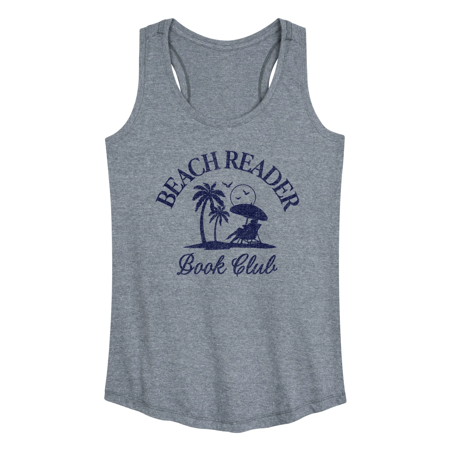 Instant Message - Beach Reader Book Club - Women's Racerback Graphic Tank