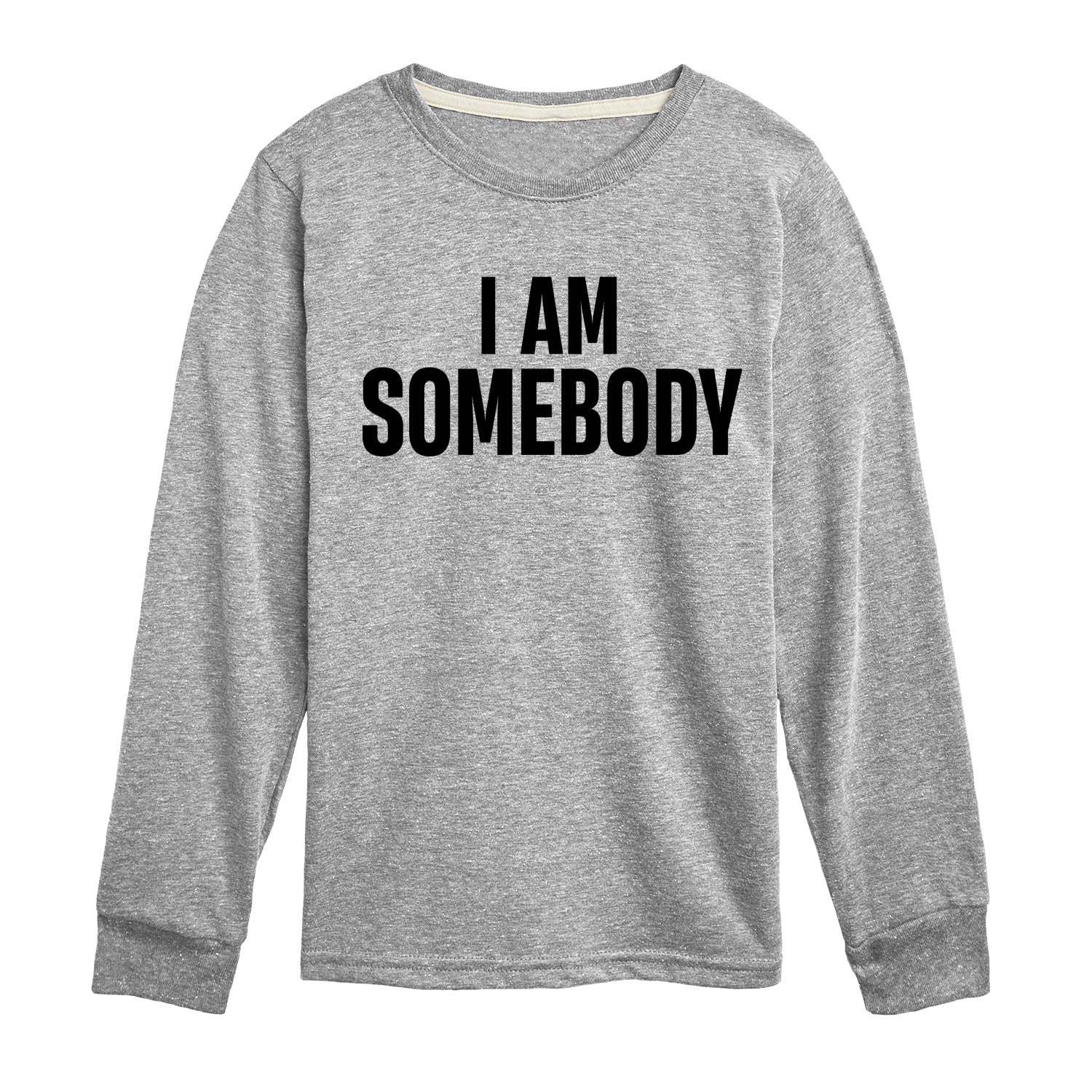 Instant Message - I Am Somebody - Youth Boys Long Sleeve Graphic T-Shirt
