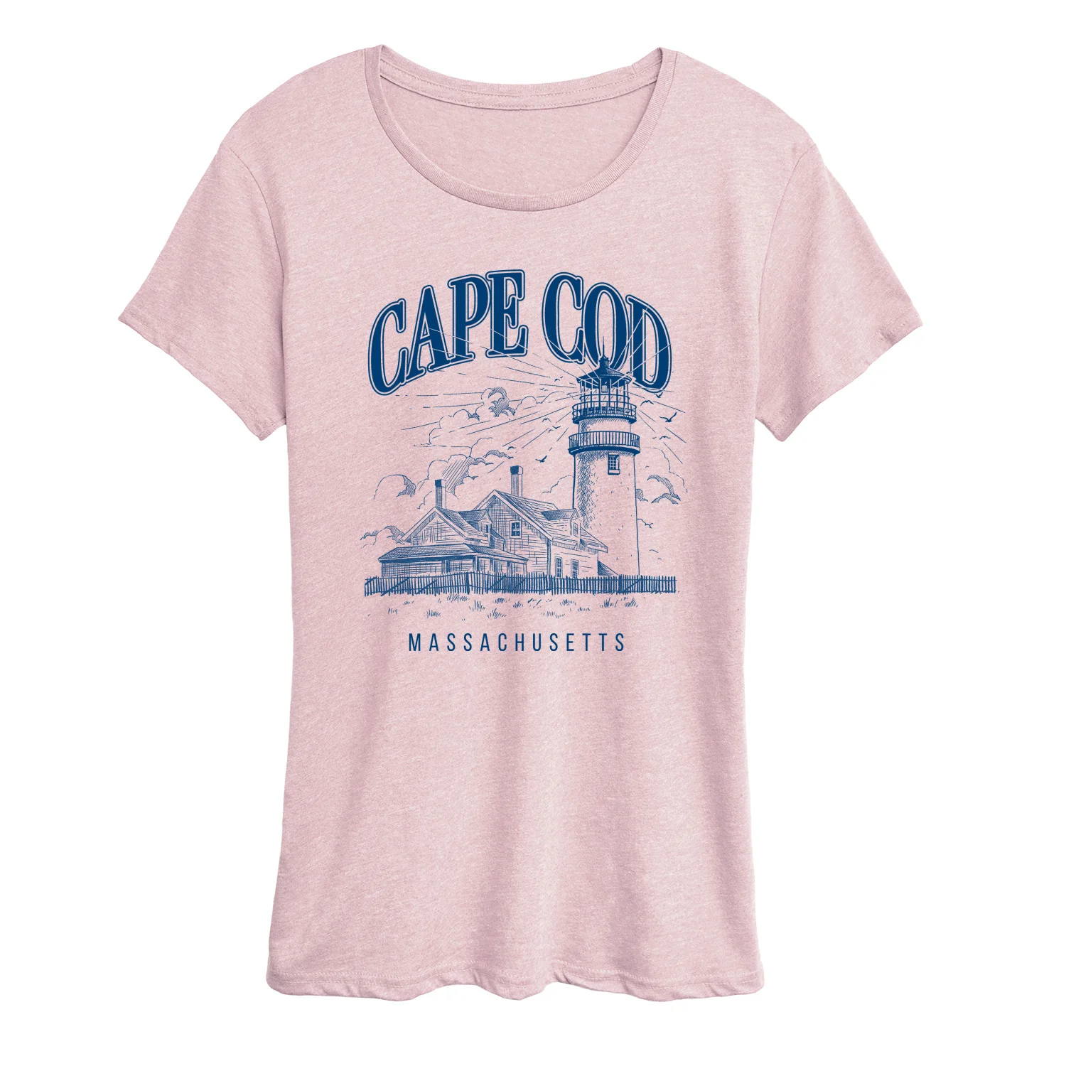 Instant Message - Cape Cod - Women's Short Sleeve Graphic T-Shirt - Image 3