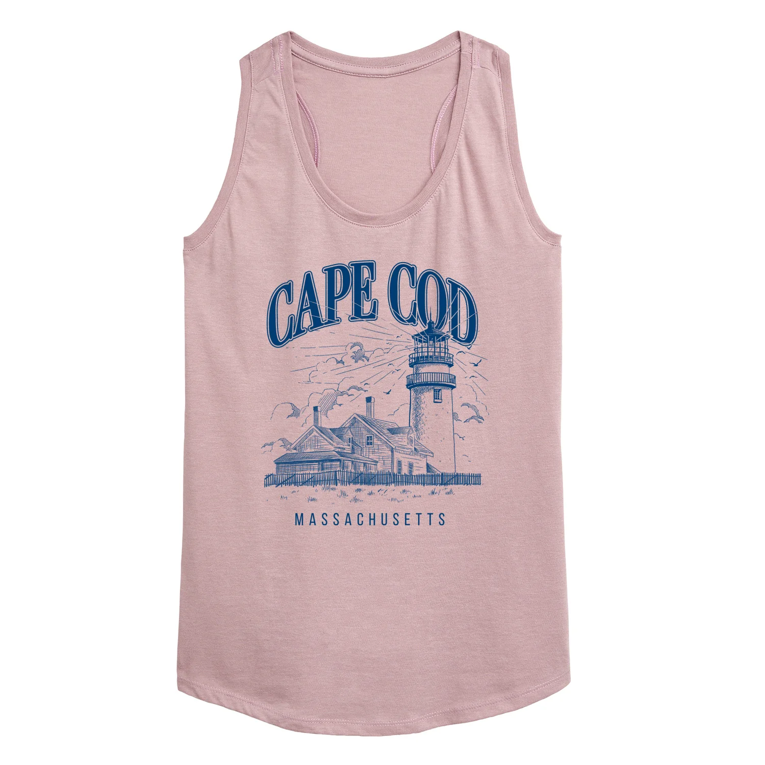 Instant Message - Cape Cod - Women's Racerback Graphic Tank