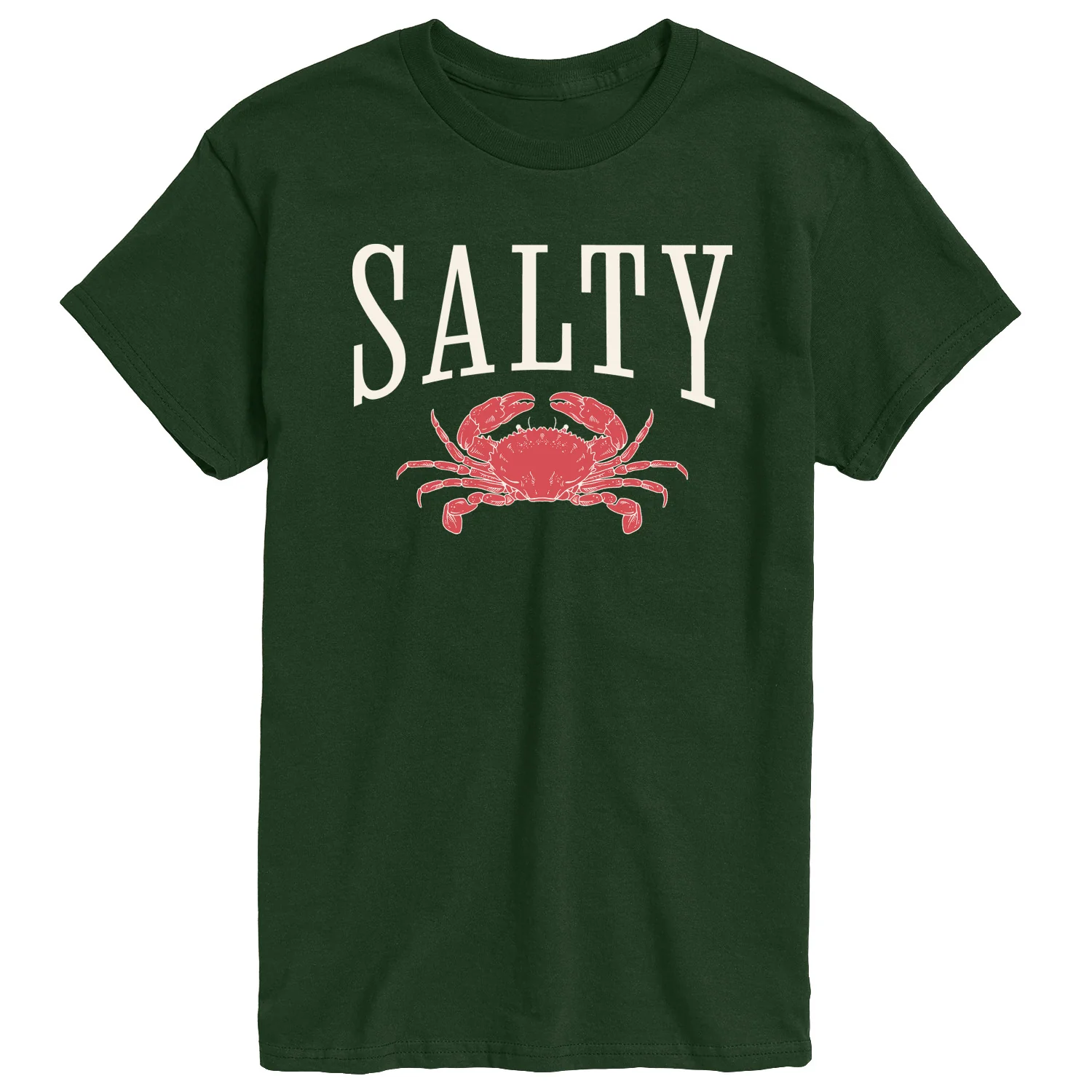 Instant Message - Salty Crab - Men's Short Sleeve Graphic T-Shirt - Image 4
