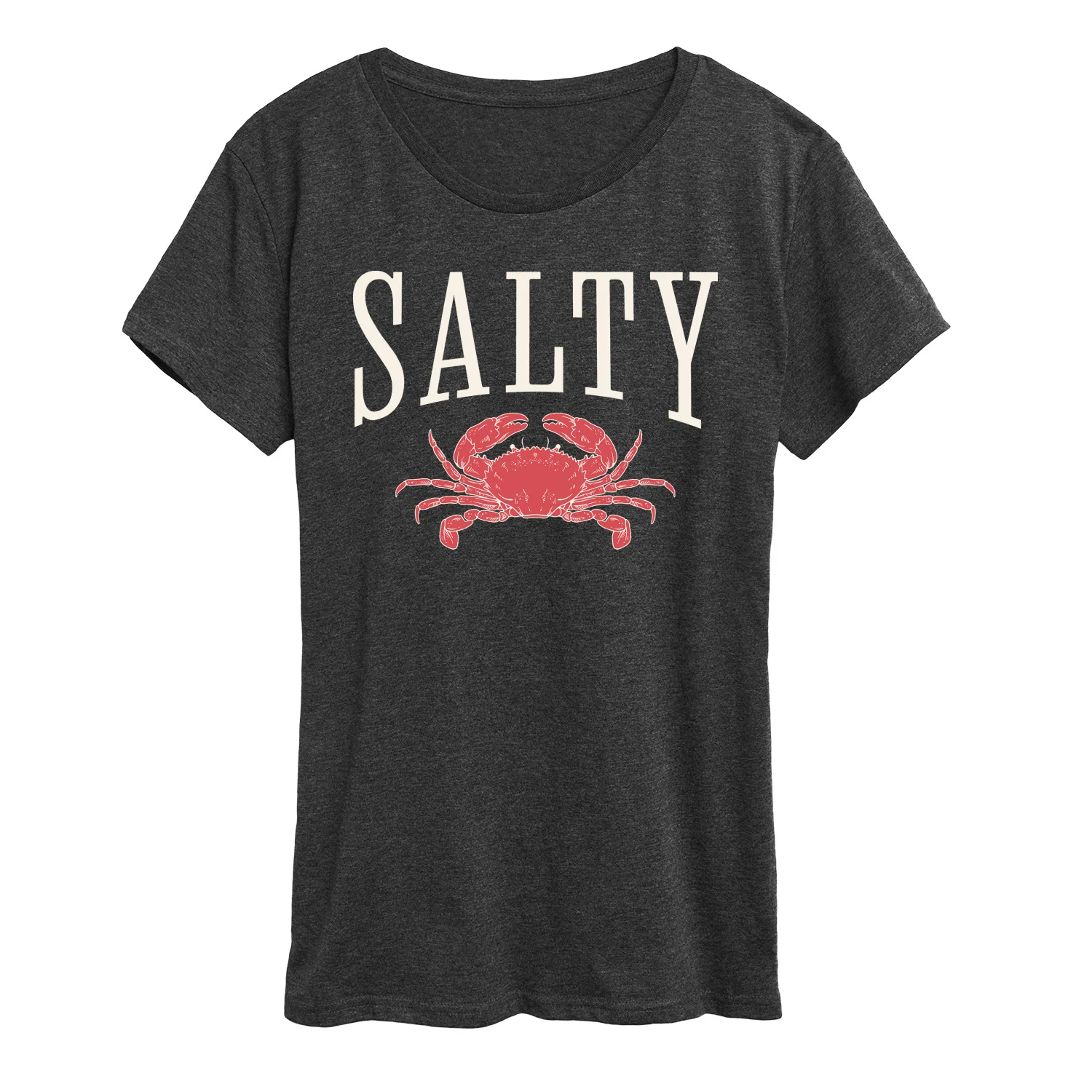 Instant Message - Salty Crab - Women's Short Sleeve Graphic T-Shirt - Image 3