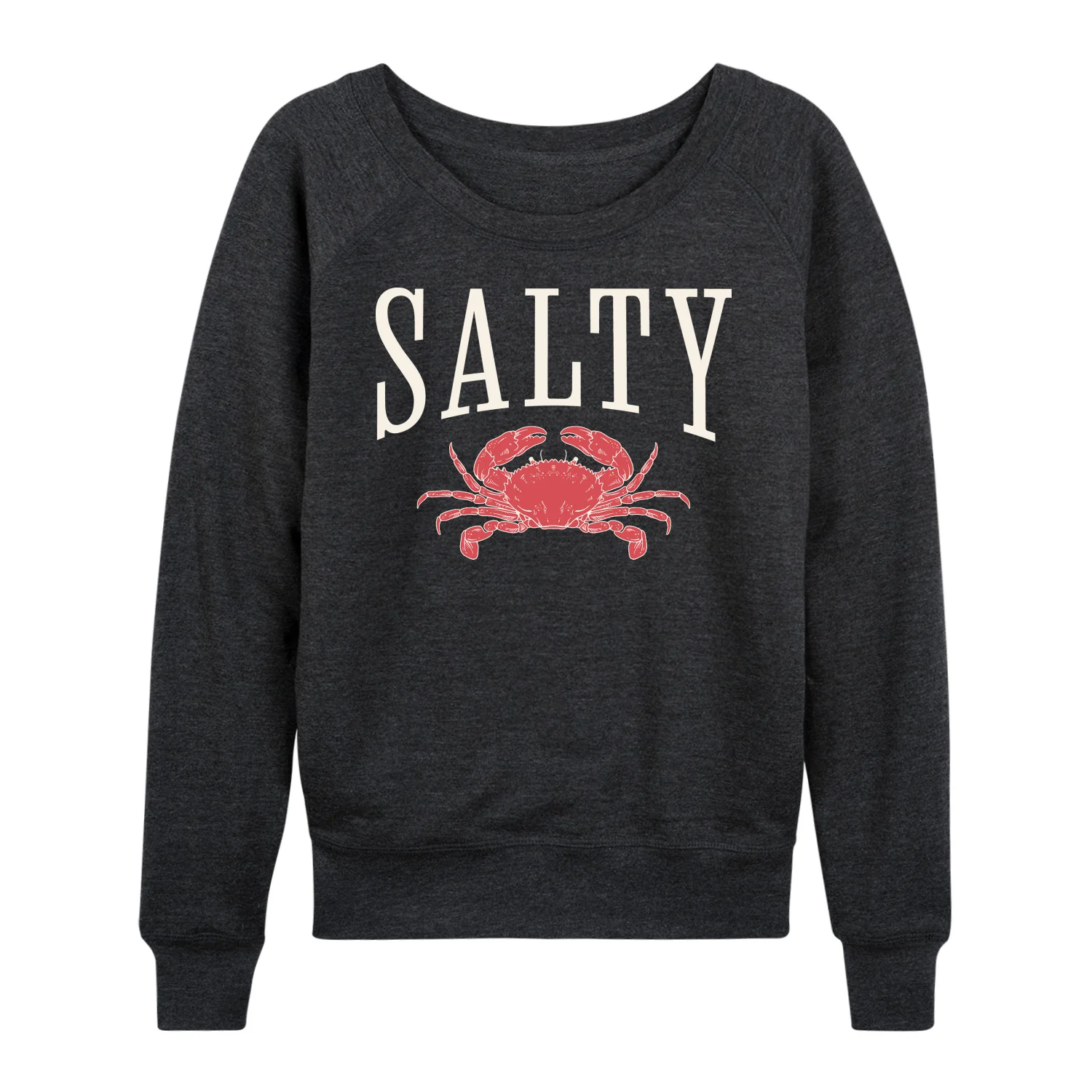 Instant Message - Salty Crab - Women's French Long Sleeve Shirt - Image 2