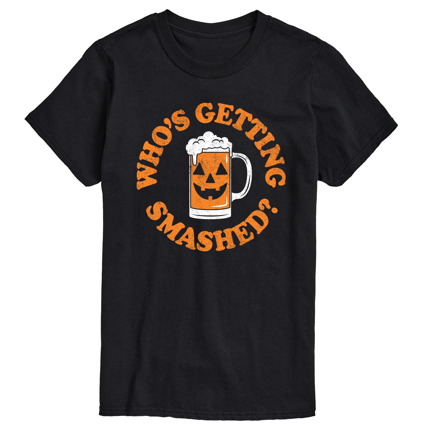 Instant Message - Who's Getting Smashed - Men's Short Sleeve Graphic T-Shirt - Image 2