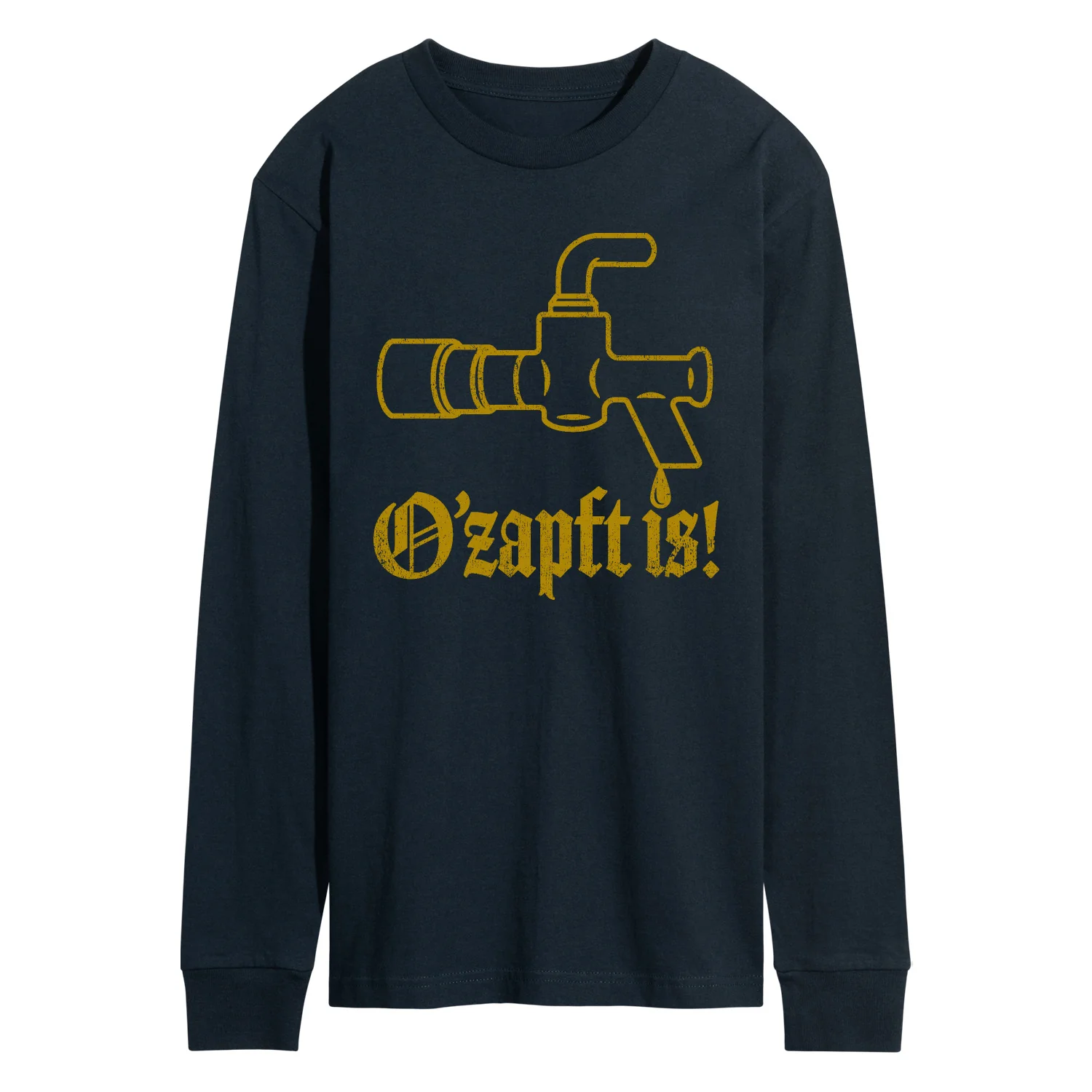 Instant Message - Oktoberfest Ozapft Is - Men's Long Sleeve Graphic T-Shirt - Image 5