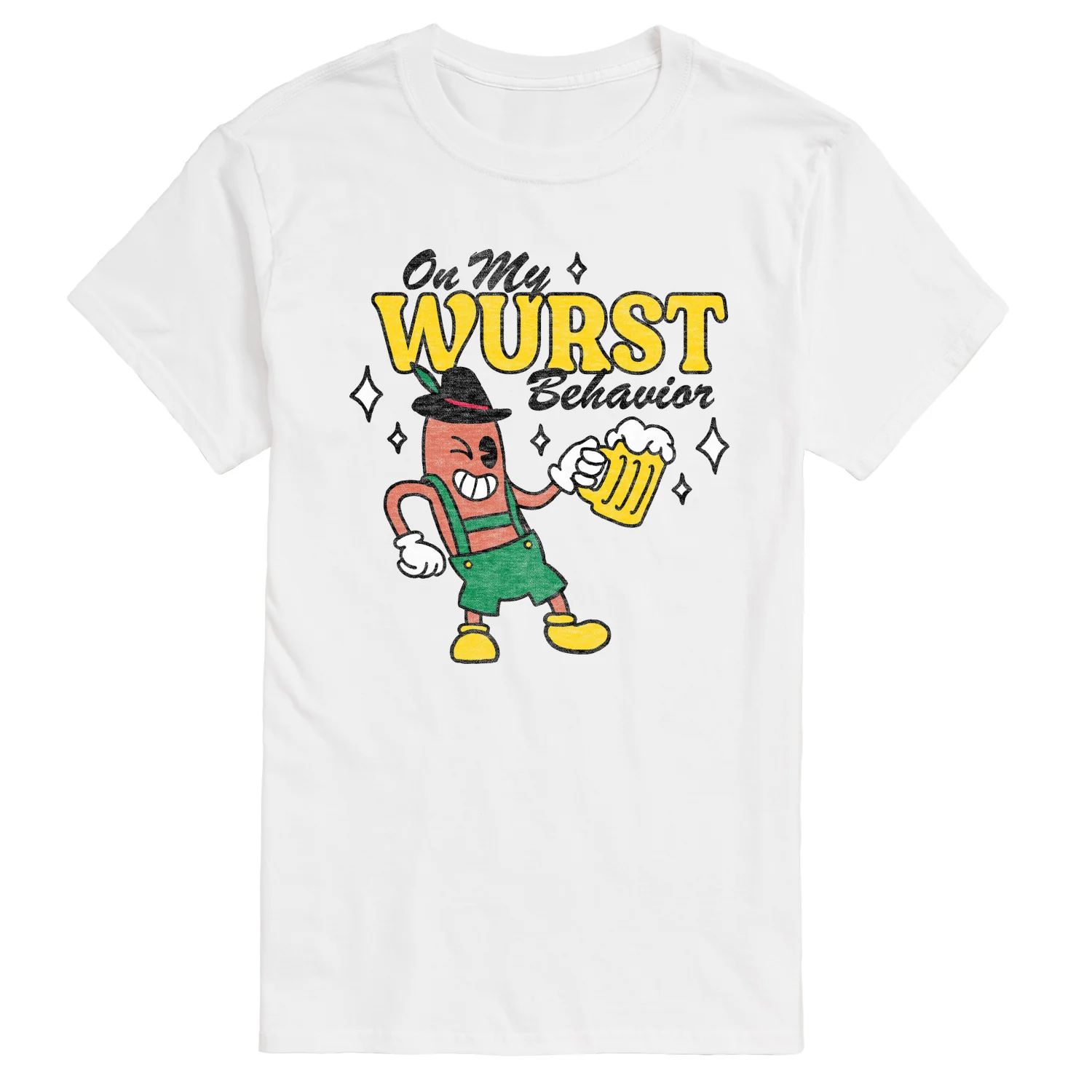 Instant Message - Wurst Behavior Fall Festival - Men's Short Sleeve Graphic T-Shirt - Image 3
