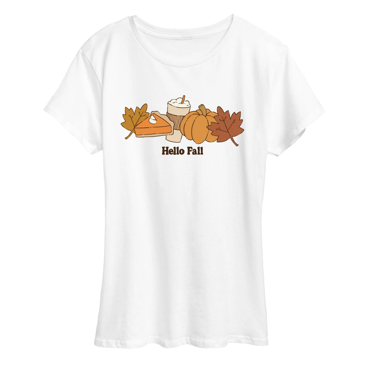 Instant Message - Hello Fall Women's Short Sleeve Graphic T-Shirt
