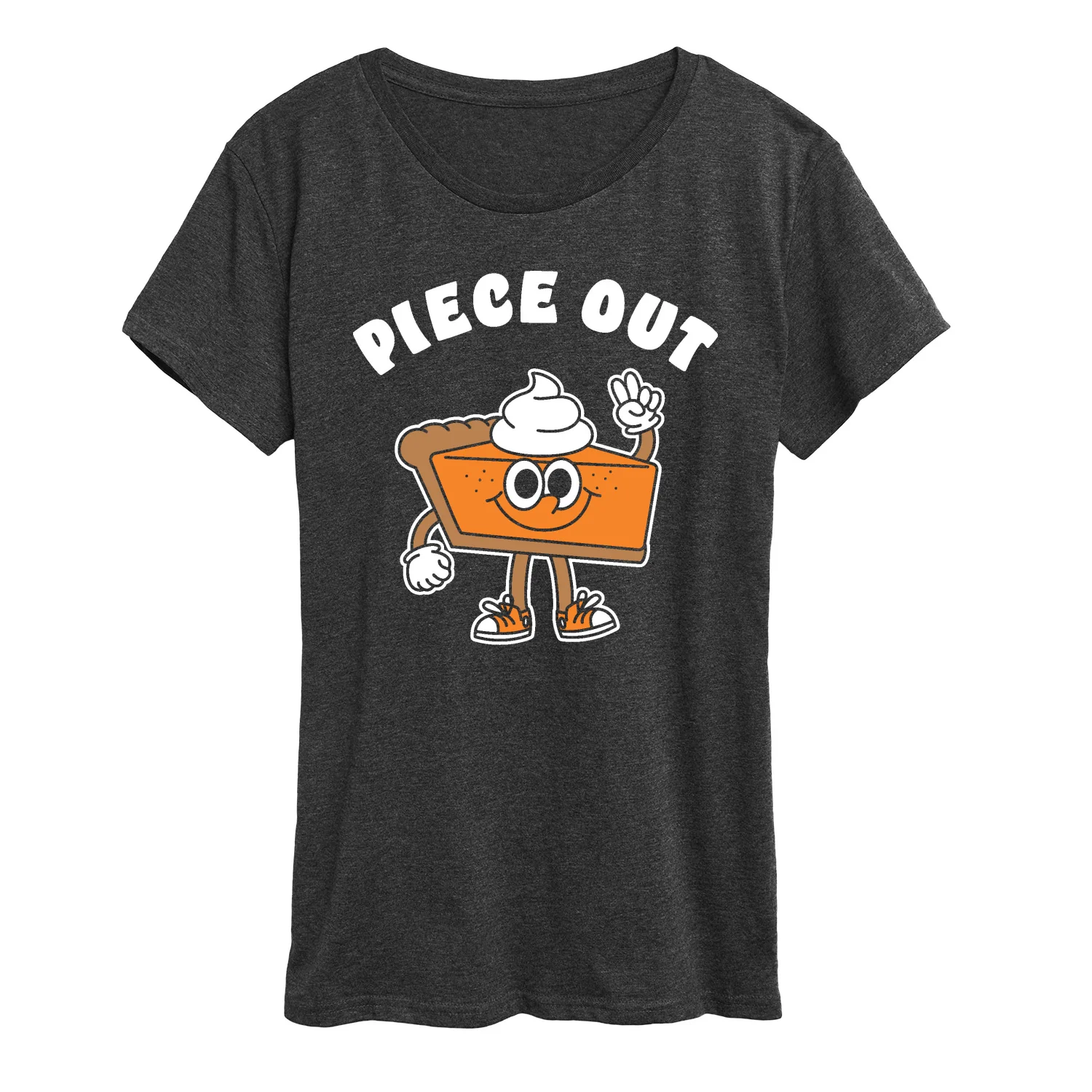 Instant Message - Piece Out Pie - Women's Short Sleeve Graphic T-shirt - Image 2