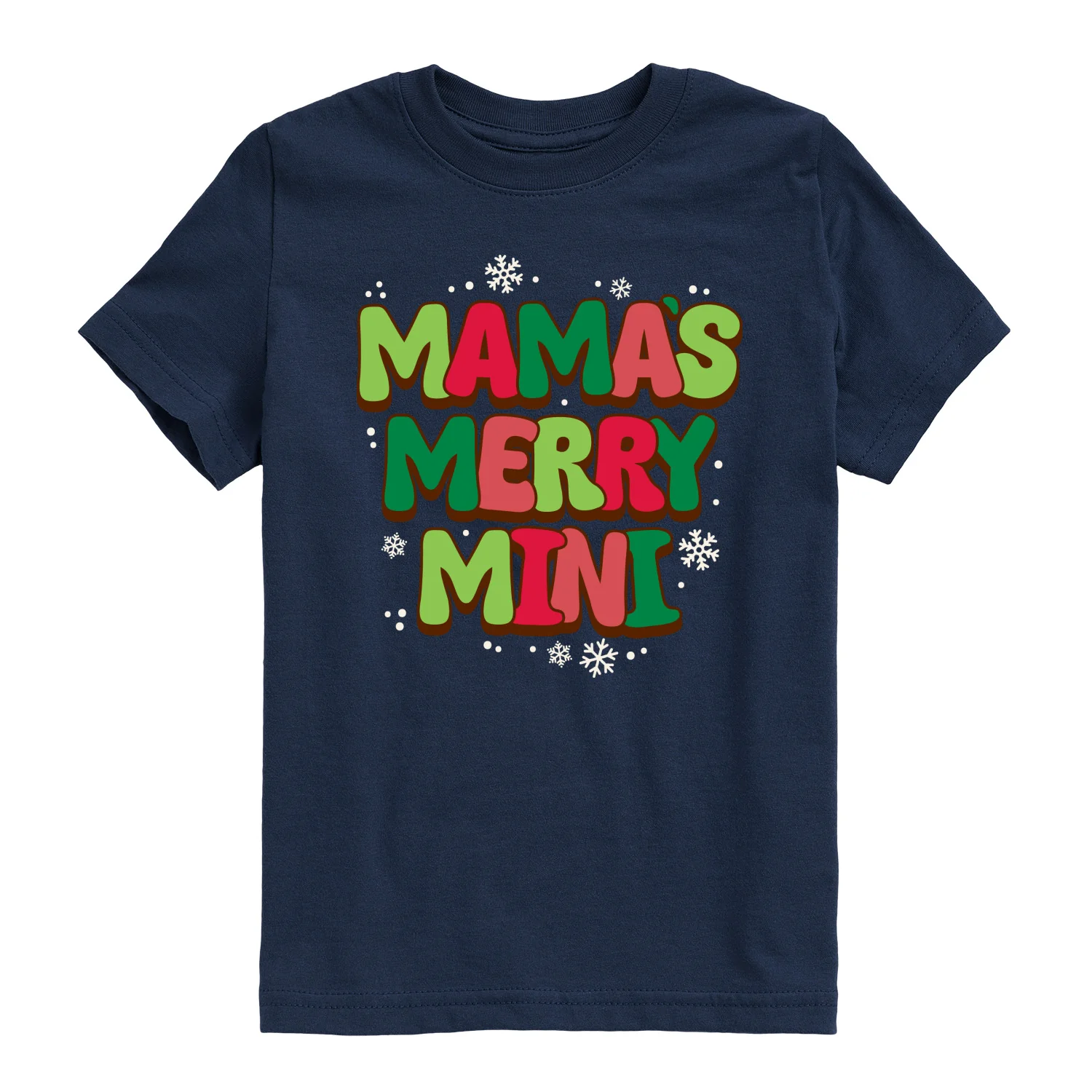 Instant Message - Mamas Merry Mini - Youth Short Sleeve Graphic T-shirt - Image 6