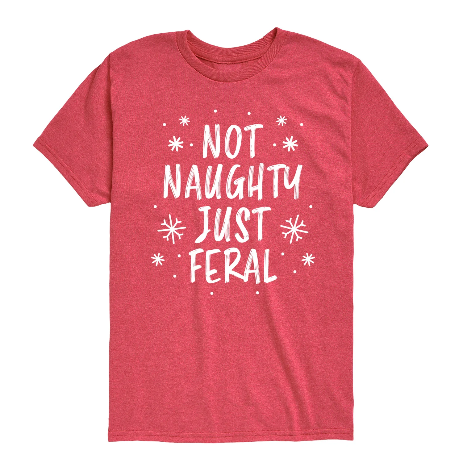 Instant Message - Not Naughty Just Feral - Youth Short Sleeve Graphic T-shirt - Image 7