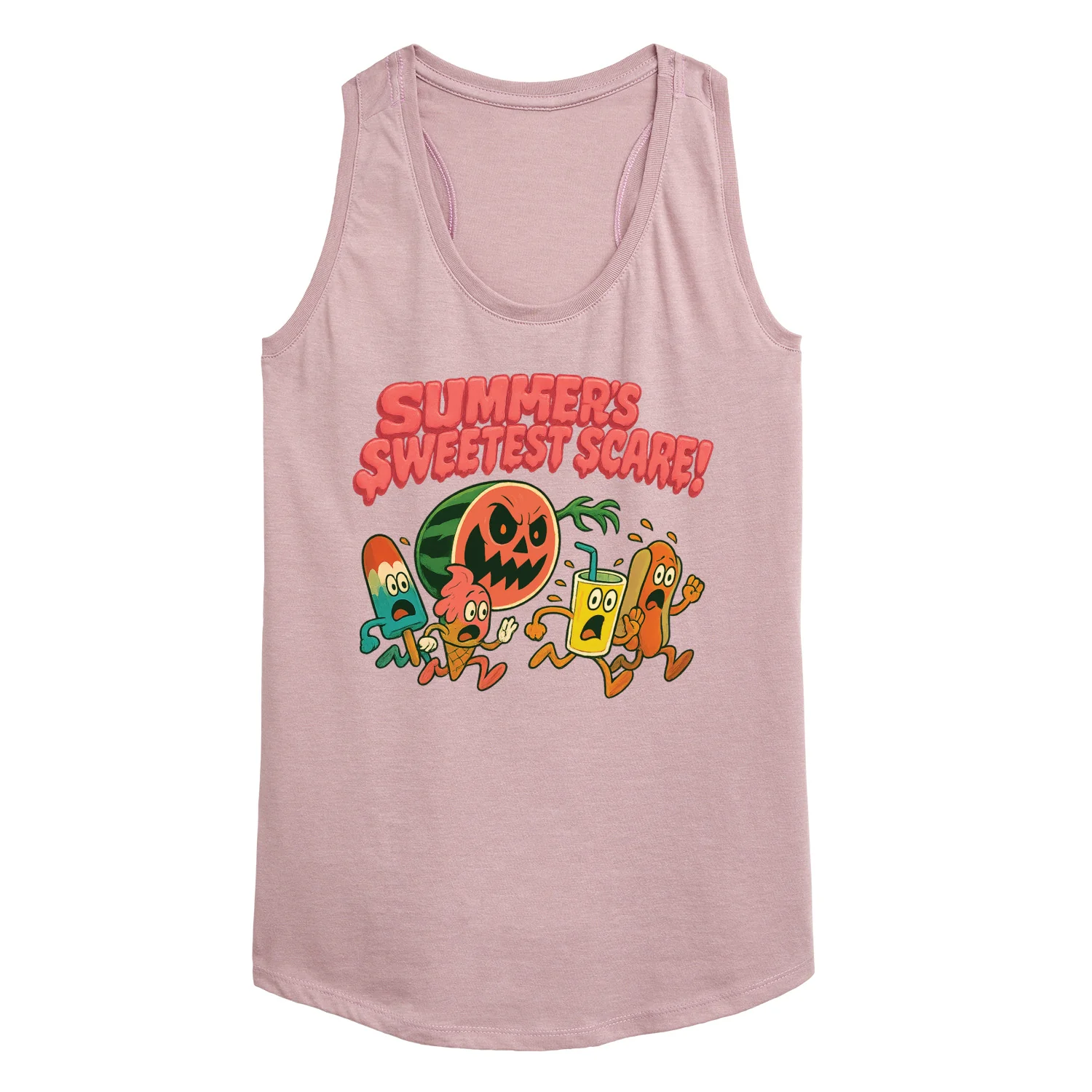 Instant Message - Summer's Sweetest Scare - Women's Racerback Graphic Tank