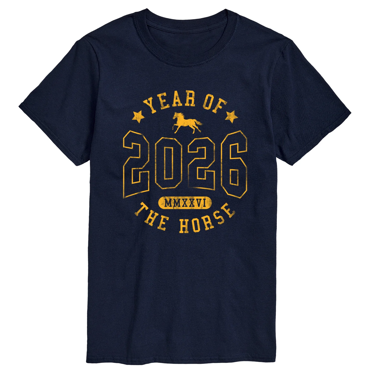 Instant Message - 2026 Year of the Horse - Men's Short Sleeve Graphic T-Shirt