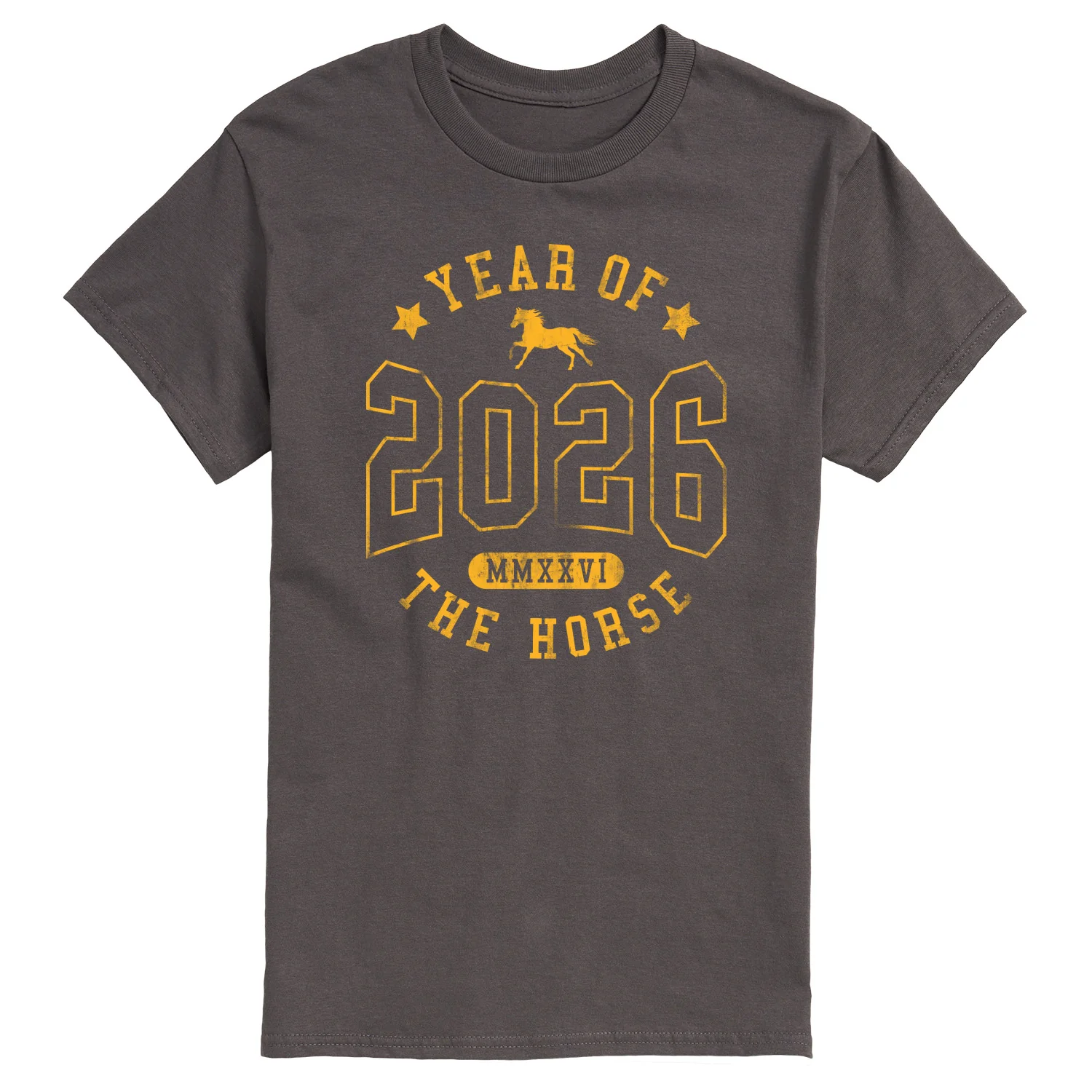Instant Message - 2026 Year of the Horse - Men's Short Sleeve Graphic T-Shirt - Image 2
