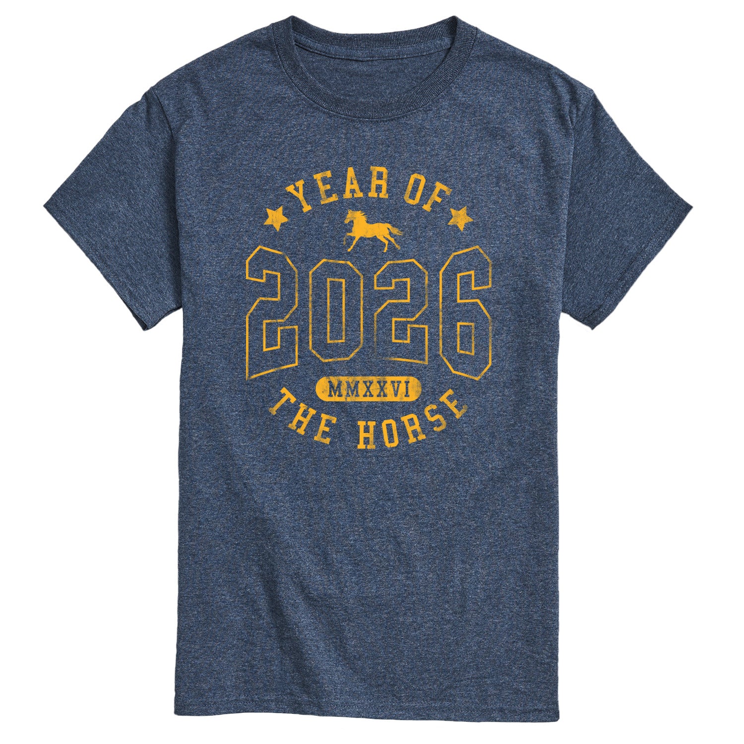 Instant Message - 2026 Year of the Horse - Men's Short Sleeve Graphic T-Shirt - Image 3