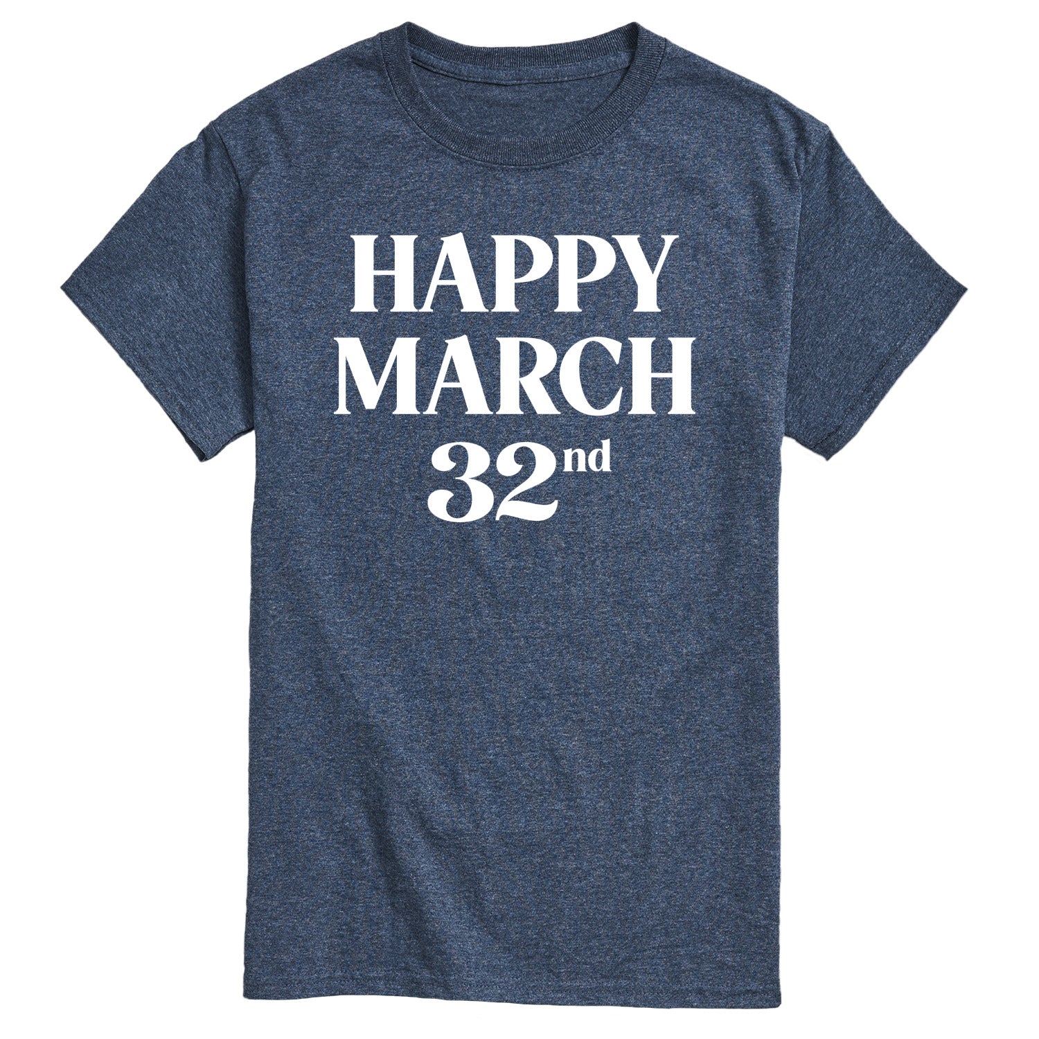 Instant Message - Happy March 32nd - Men's Short Sleeve Graphic T-Shirt - Image 3