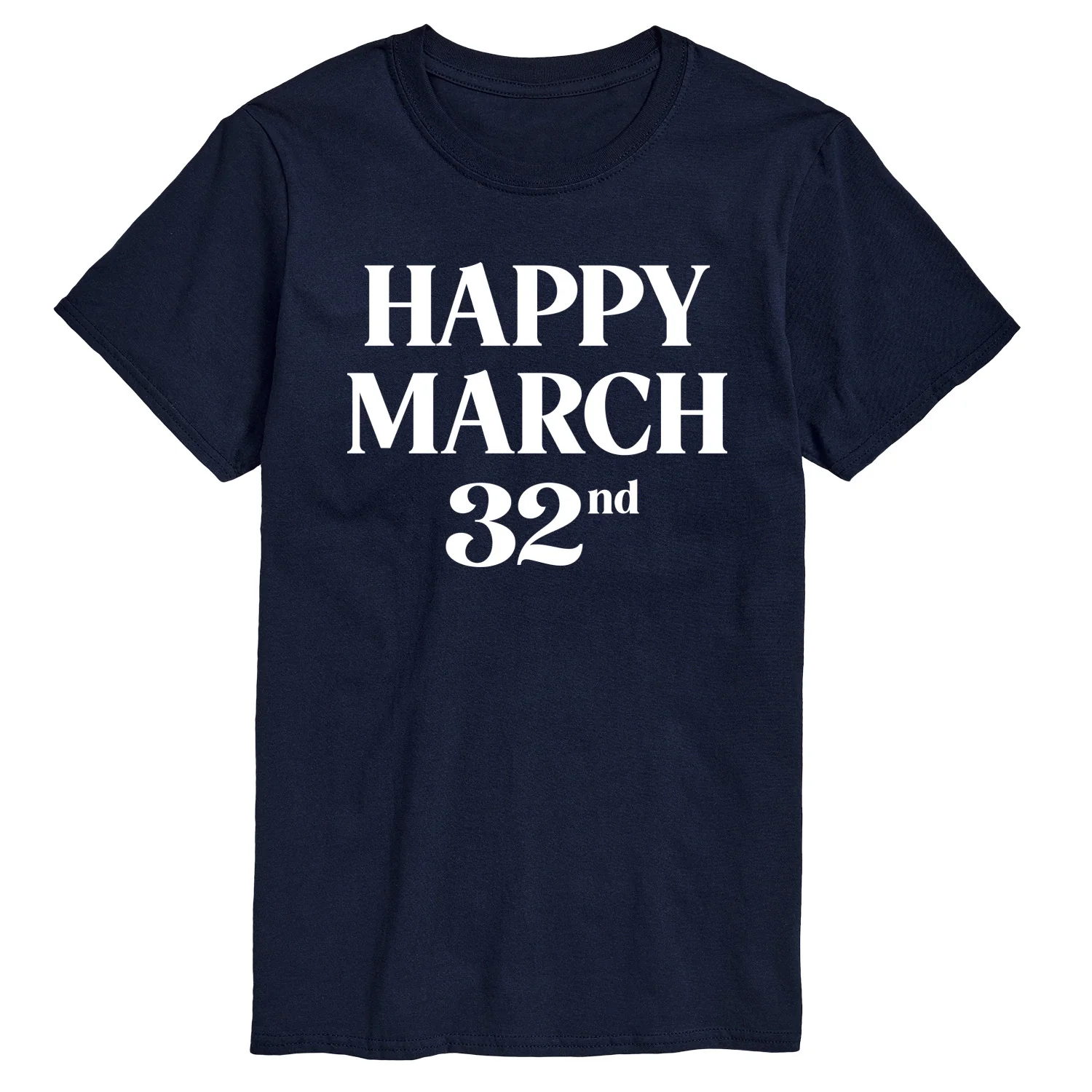 Instant Message - Happy March 32nd - Men's Short Sleeve Graphic T-Shirt - Image 5