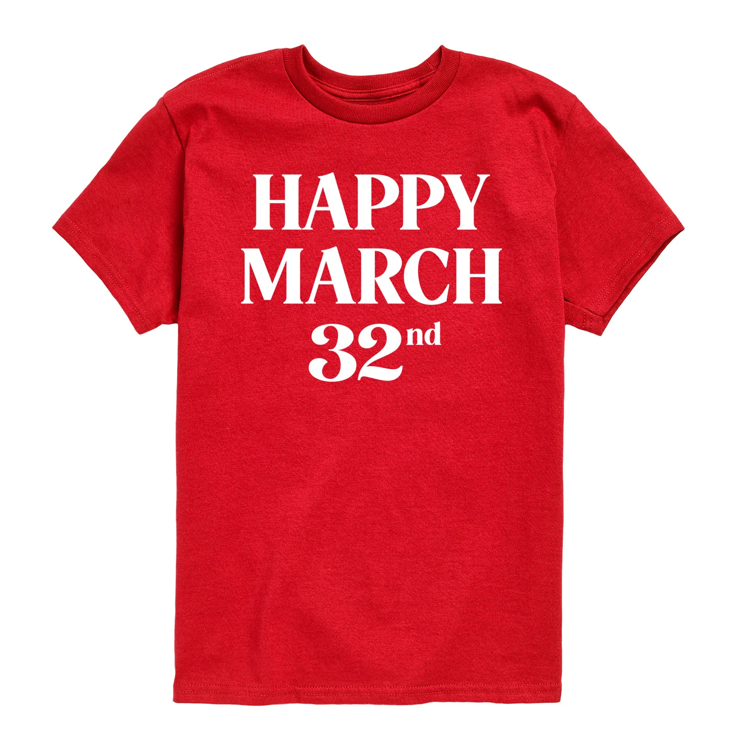 Instant Message - Happy March 32nd - Youth Boys Short Sleeve Graphic T-Shirt - Image 17