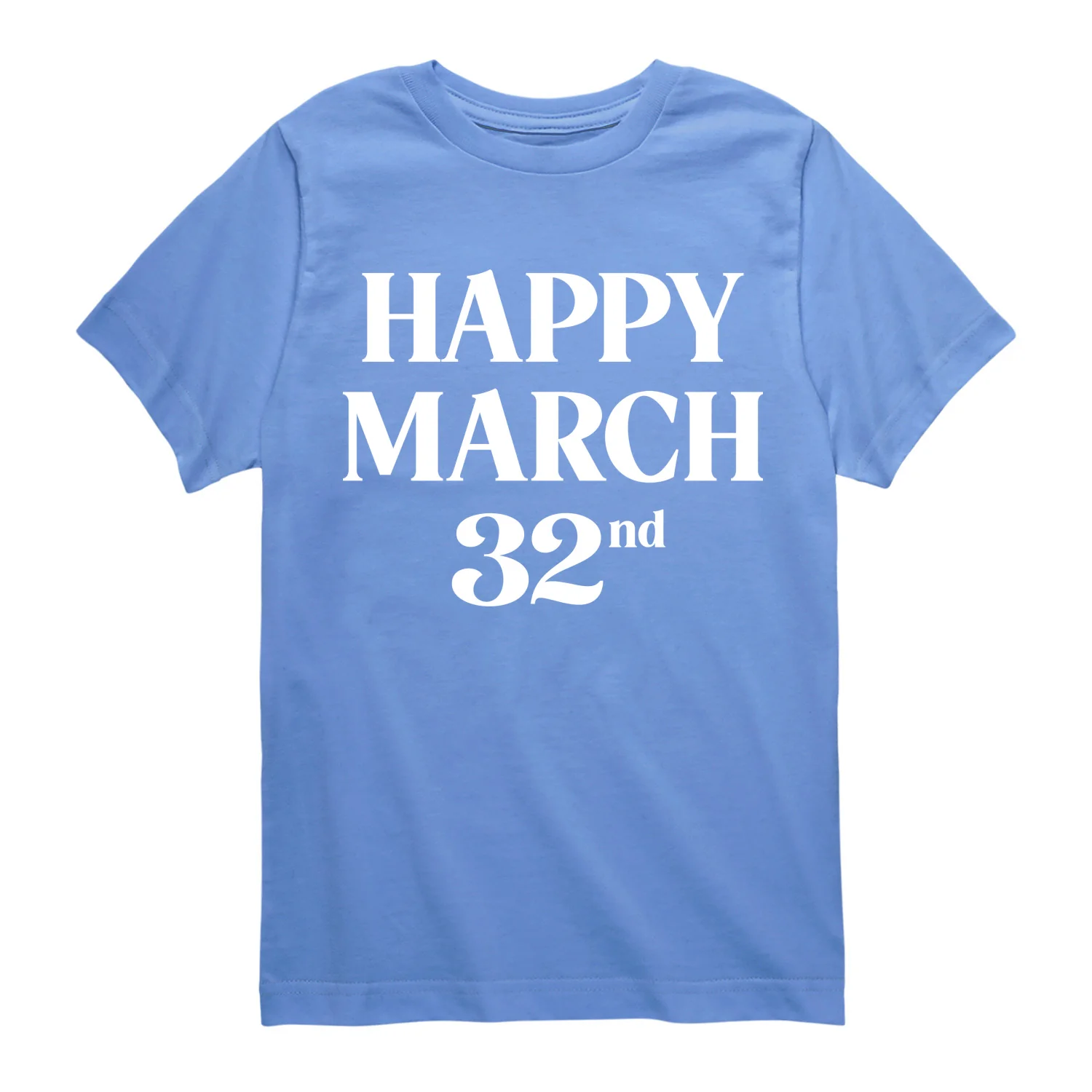 Instant Message - Happy March 32nd - Youth Boys Short Sleeve Graphic T-Shirt - Image 4