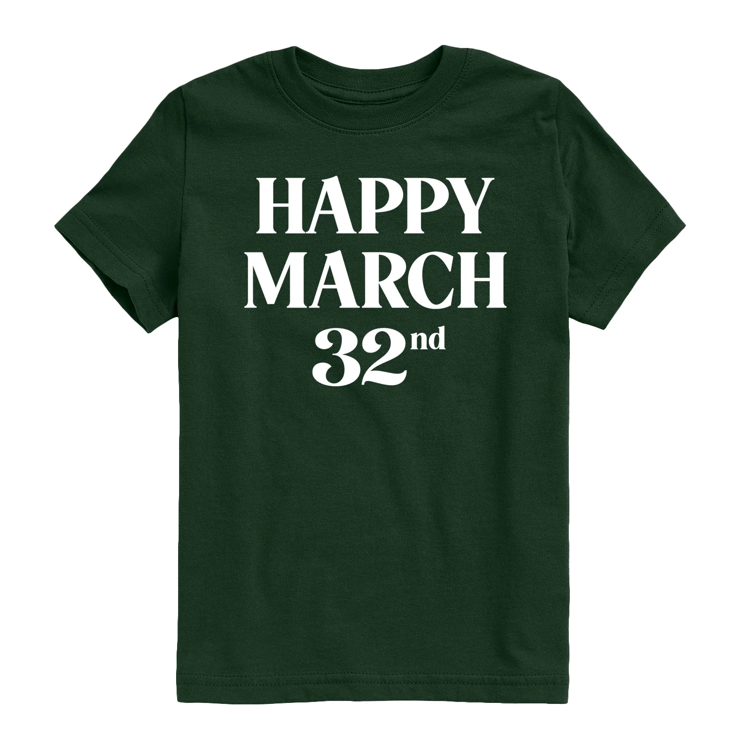 Instant Message - Happy March 32nd - Youth Boys Short Sleeve Graphic T-Shirt - Image 6