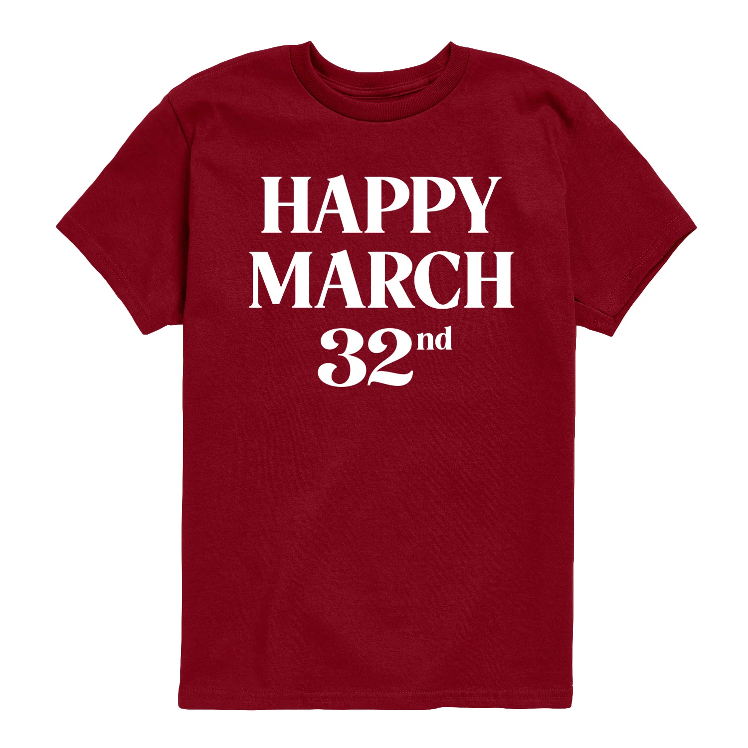 Instant Message - Happy March 32nd - Youth Boys Short Sleeve Graphic T-Shirt - Image 7