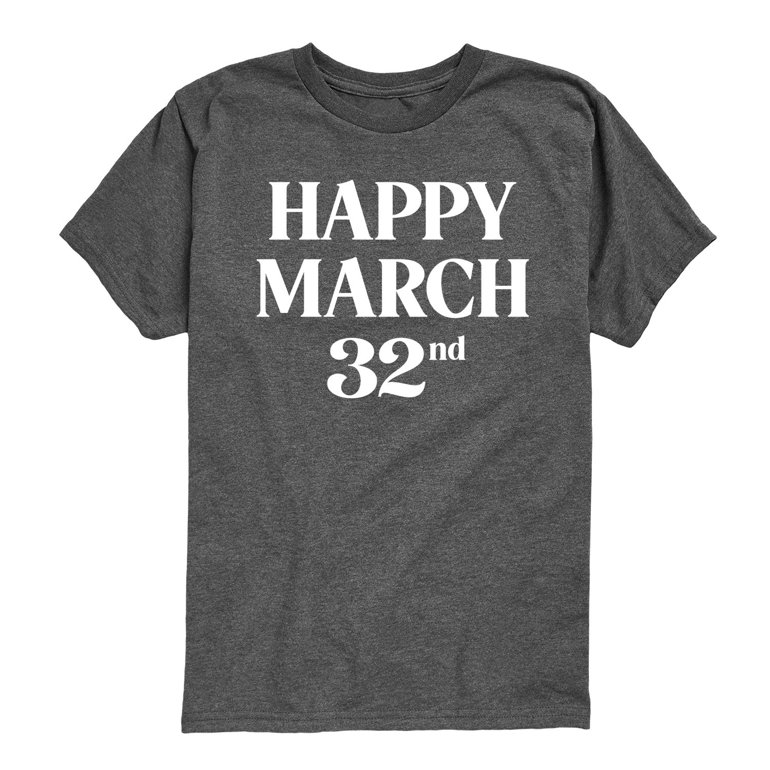 Instant Message - Happy March 32nd - Youth Boys Short Sleeve Graphic T-Shirt - Image 9