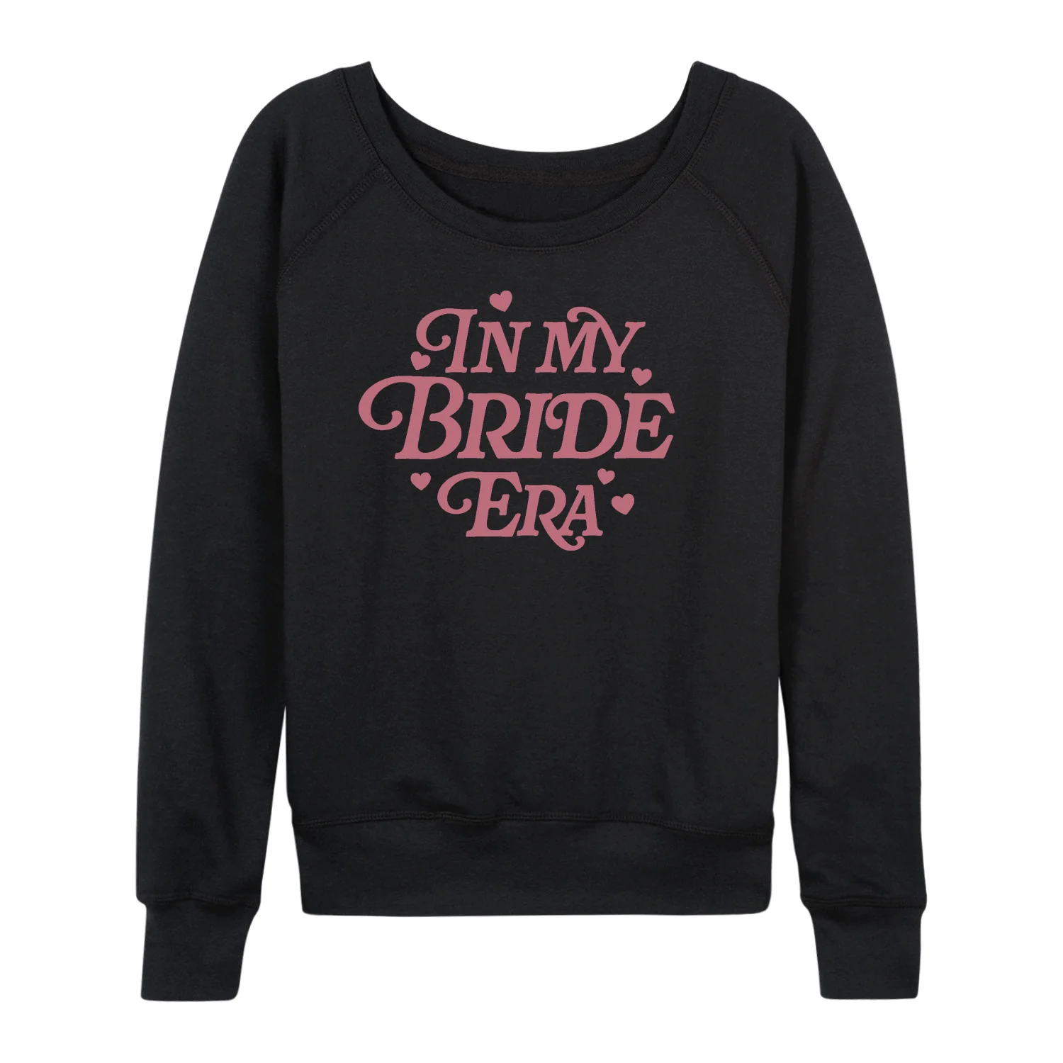 Instant Message - In My Bride Era - Women's French Terry Long Sleeve Pullover - Image 2