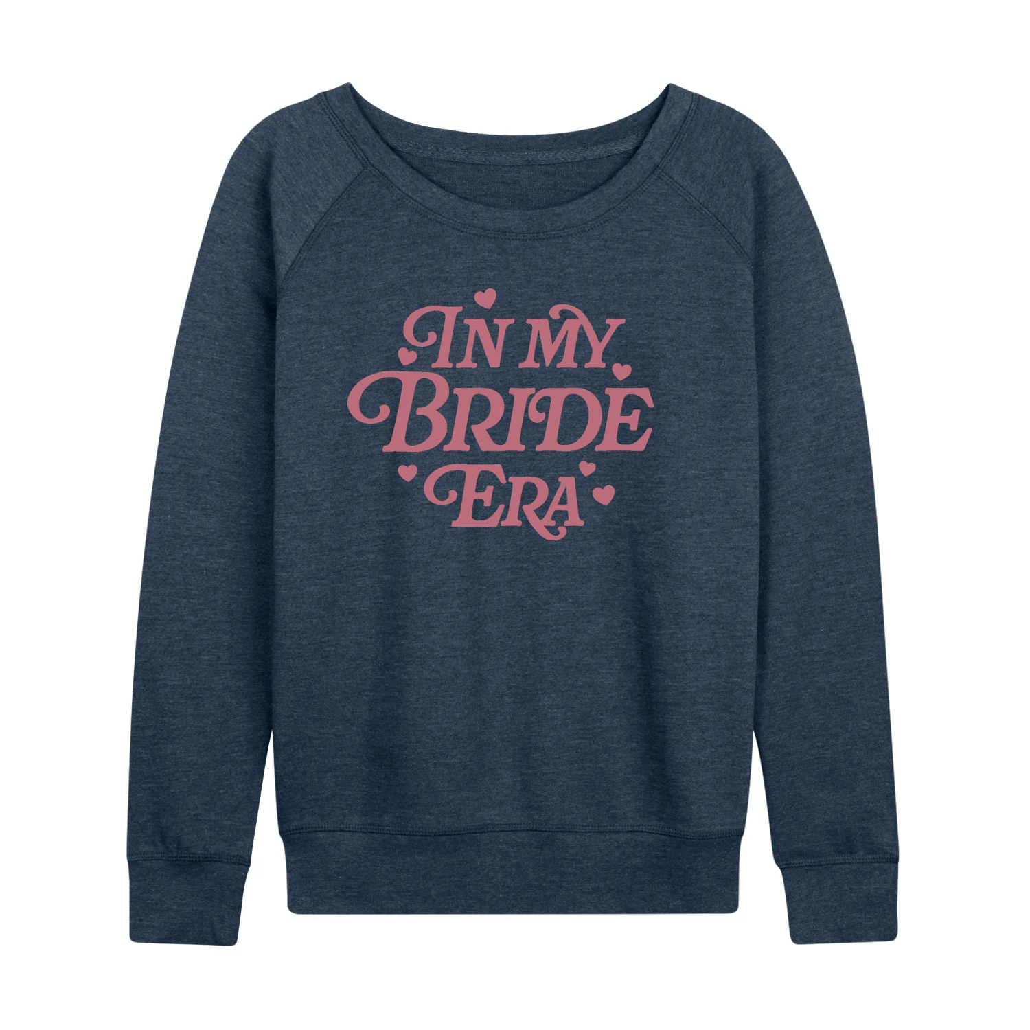 Instant Message - In My Bride Era - Women's French Terry Long Sleeve Pullover - Image 4