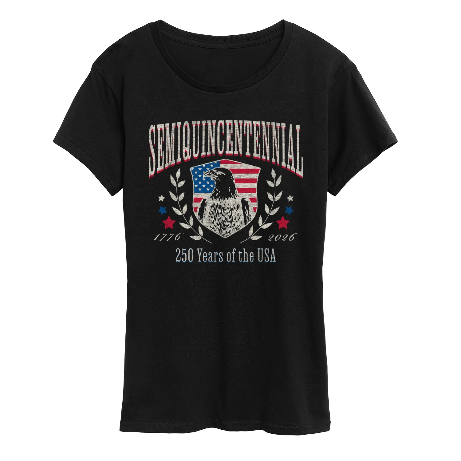 Instant Message - Semiquincentennial Collegiate - Women's Short Sleeve Graphic T-Shirt - Image 3