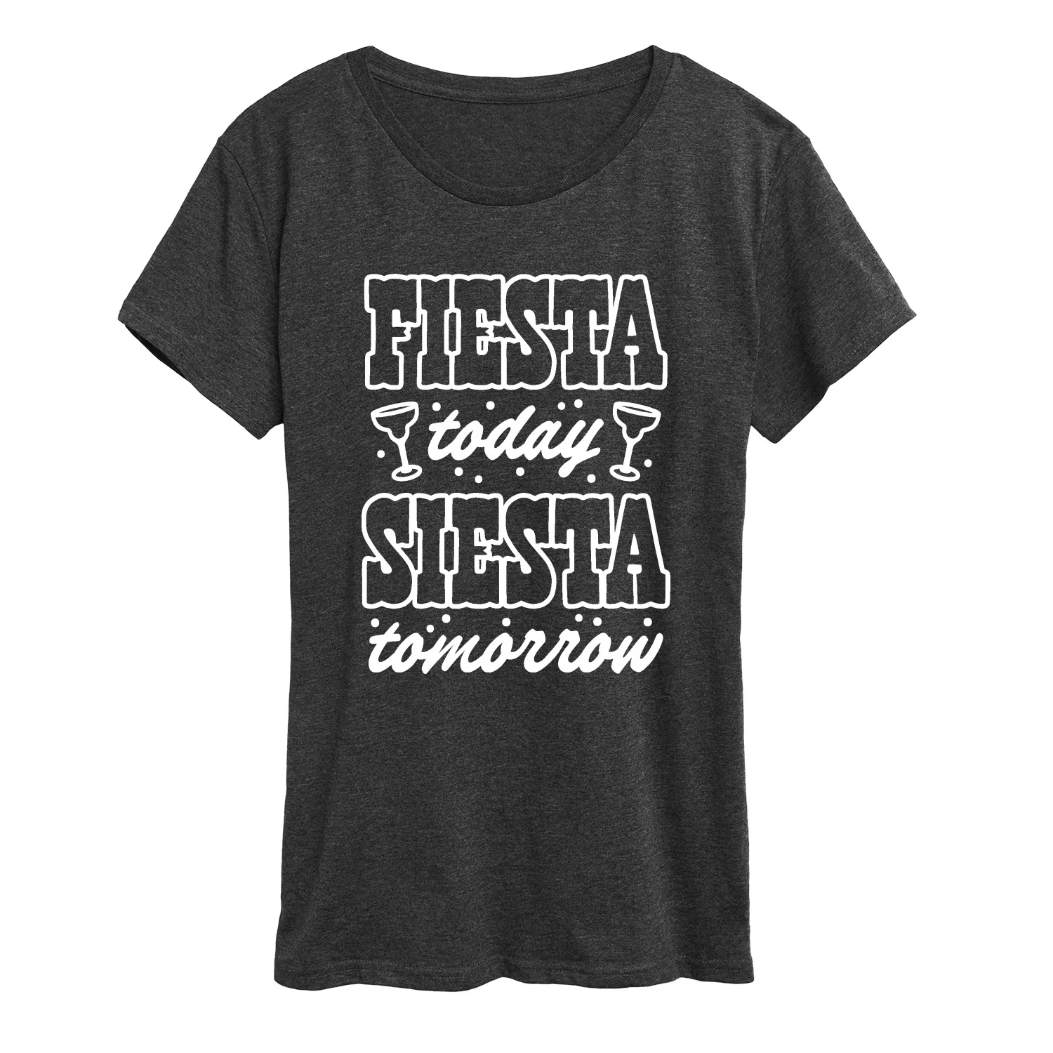 Instant Message - Fiesta Today Siesta Tomorrow - Women's Short Sleeve Graphic T-Shirt - Image 10