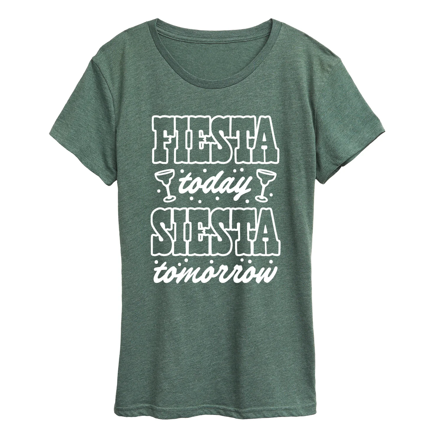 Instant Message - Fiesta Today Siesta Tomorrow - Women's Short Sleeve Graphic T-Shirt - Image 11