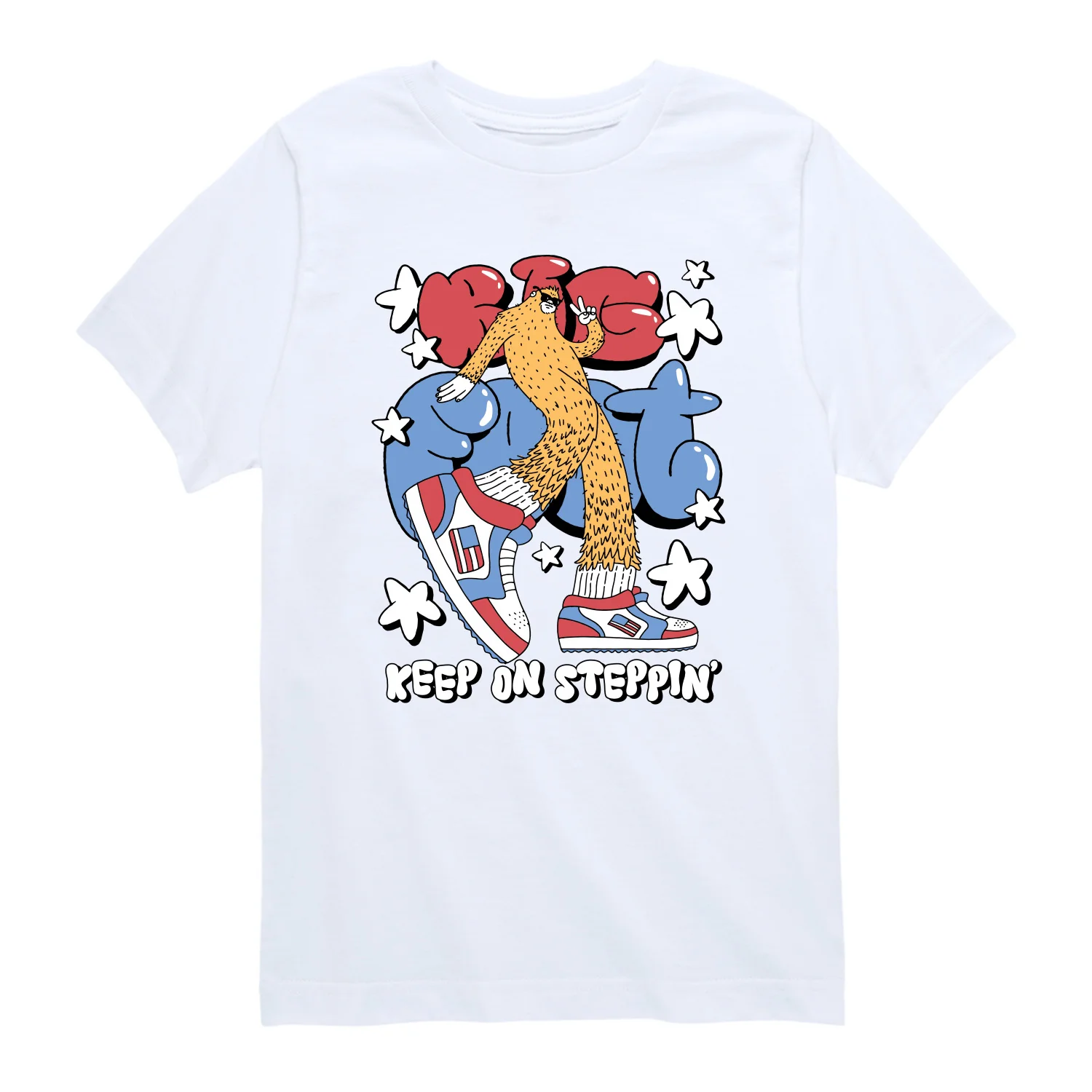 Instant Message - Bigfoot Shoes USA - Youth Boys Short Sleeve Graphic T-Shirt - Image 9