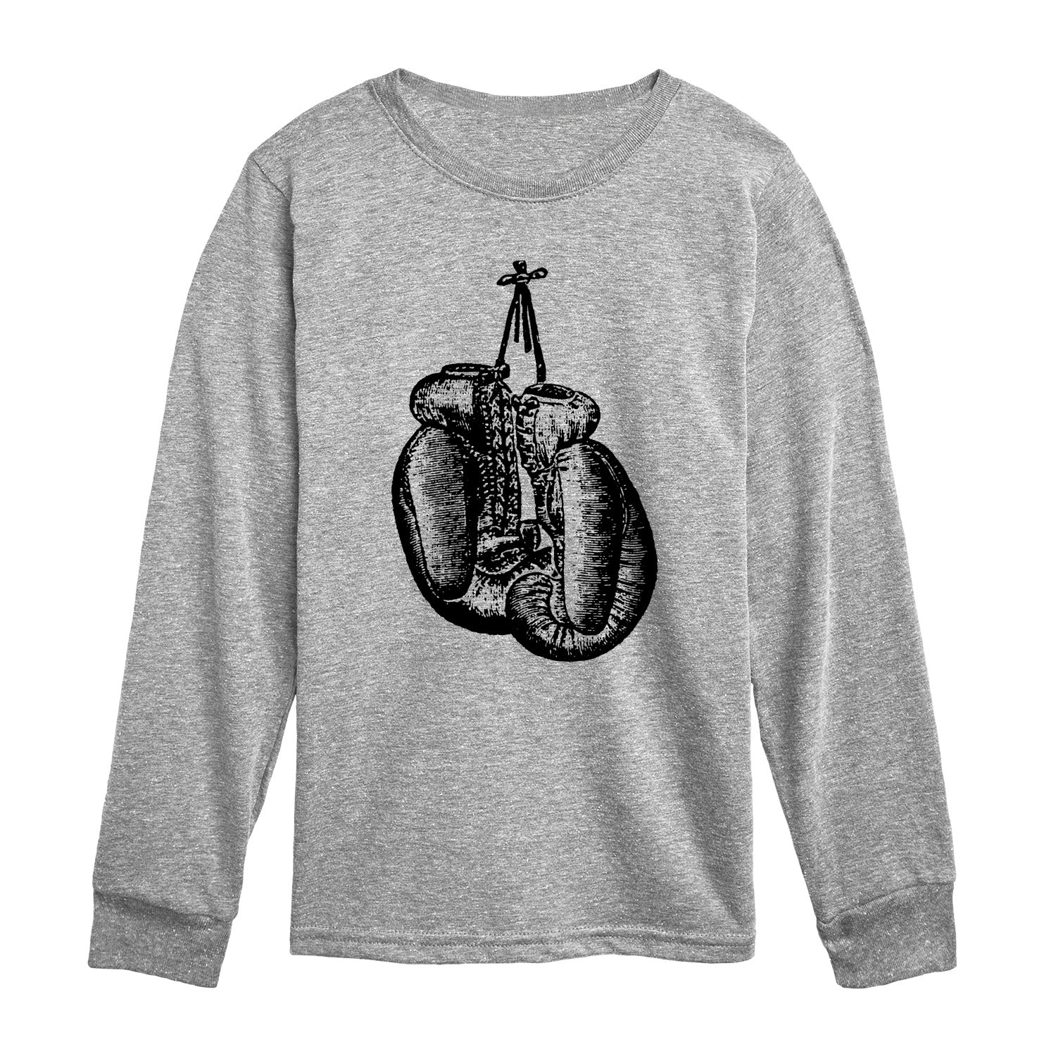 Instant Message - Boxing Gloves - Youth Long Sleeve Graphic T-shirt