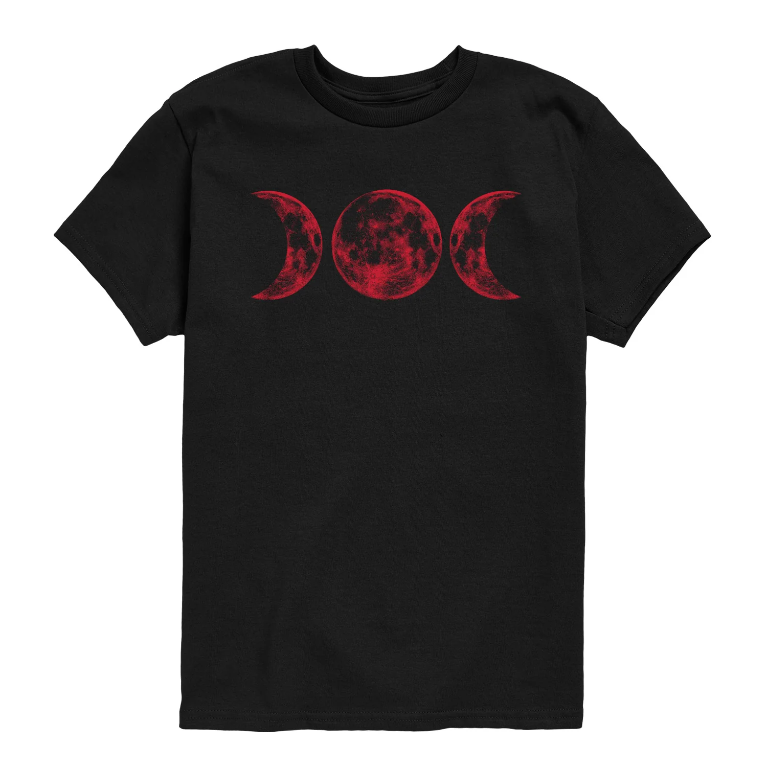 Instant Message - Scarlet Red Moon - Youth Short Sleeve Graphic T-shirt - Image 2