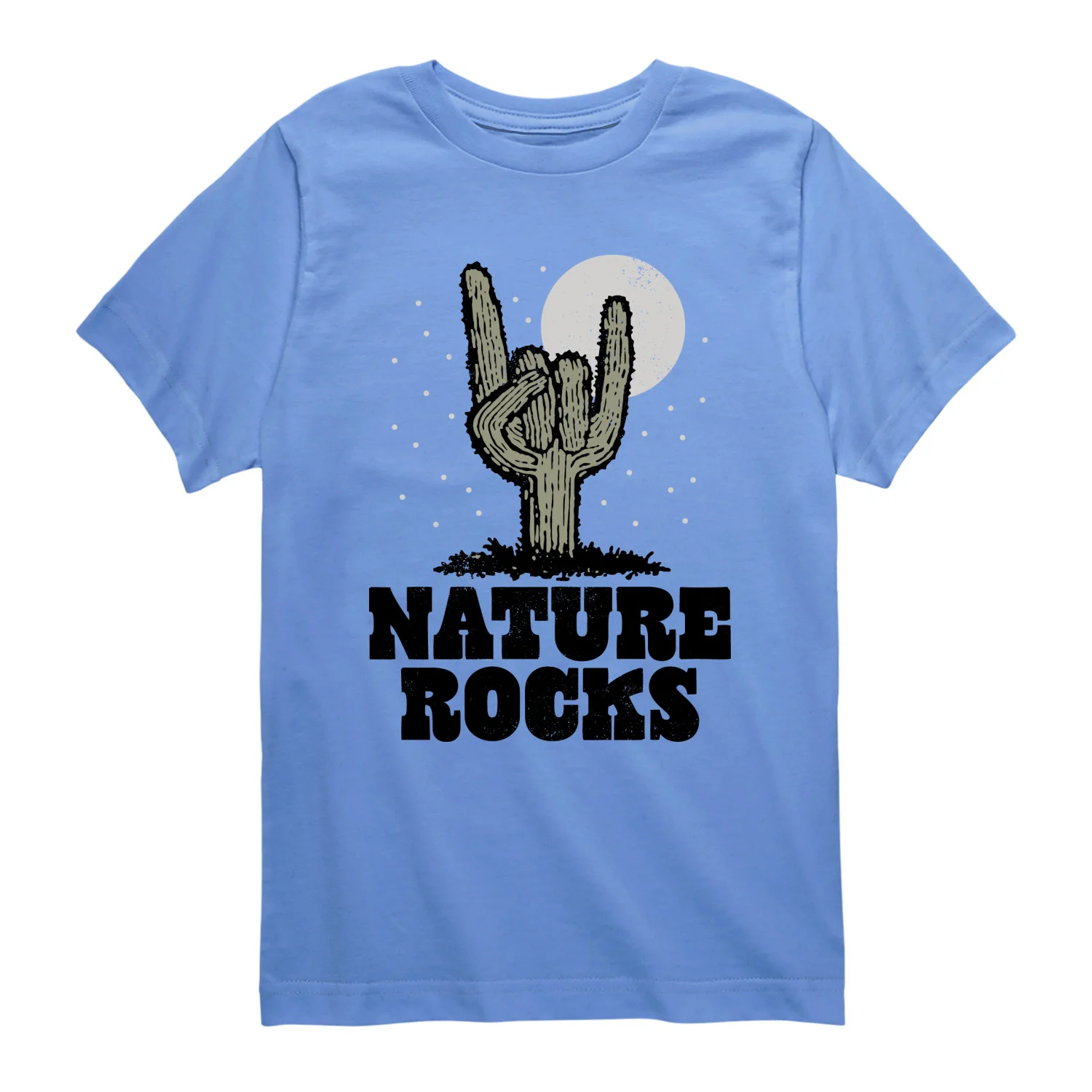 Instant Message - Nature Rocks - Youth Short Sleeve Graphic T-Shirt